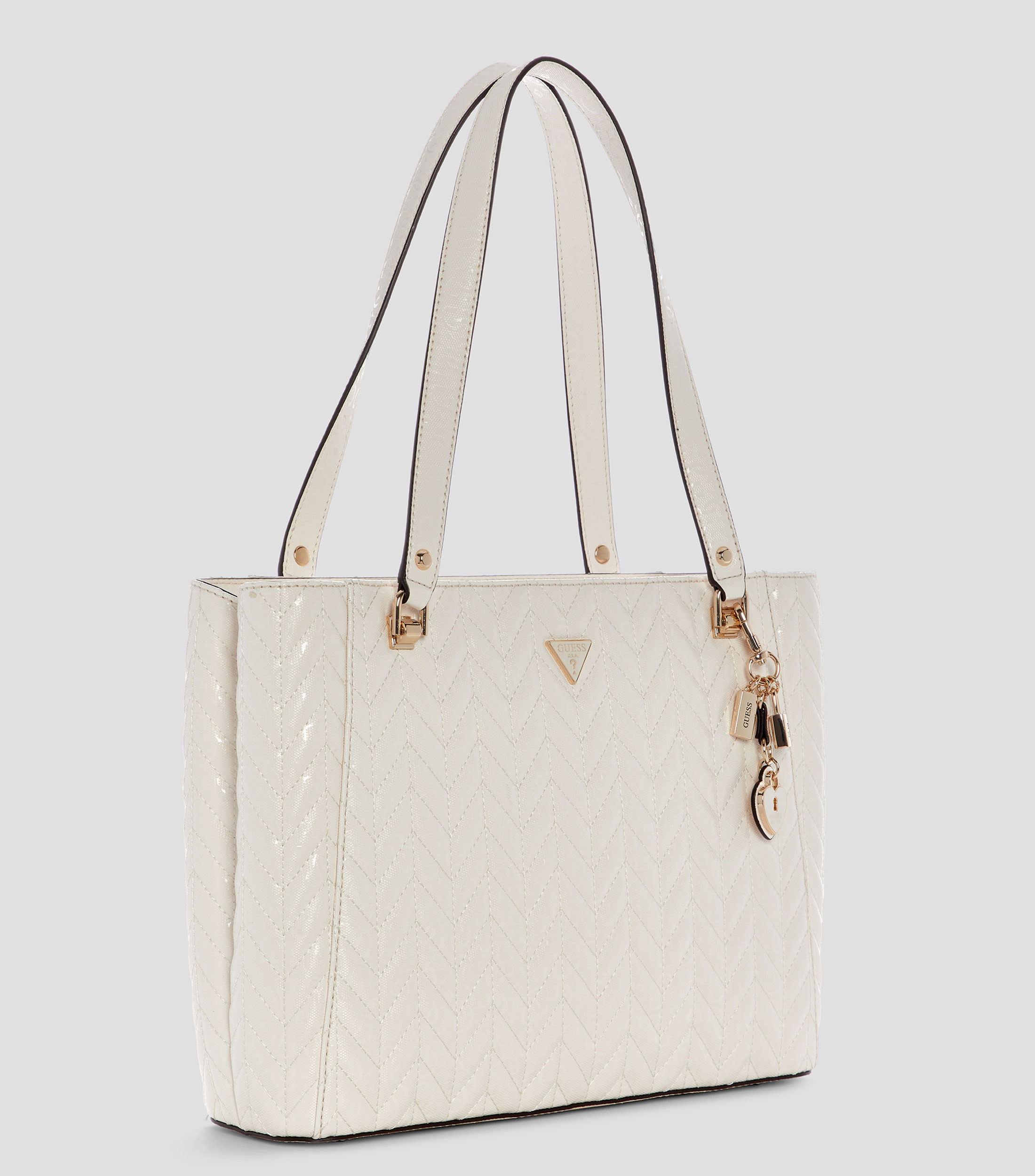 Bolsa tote lisa con detalle texturizado Mujer