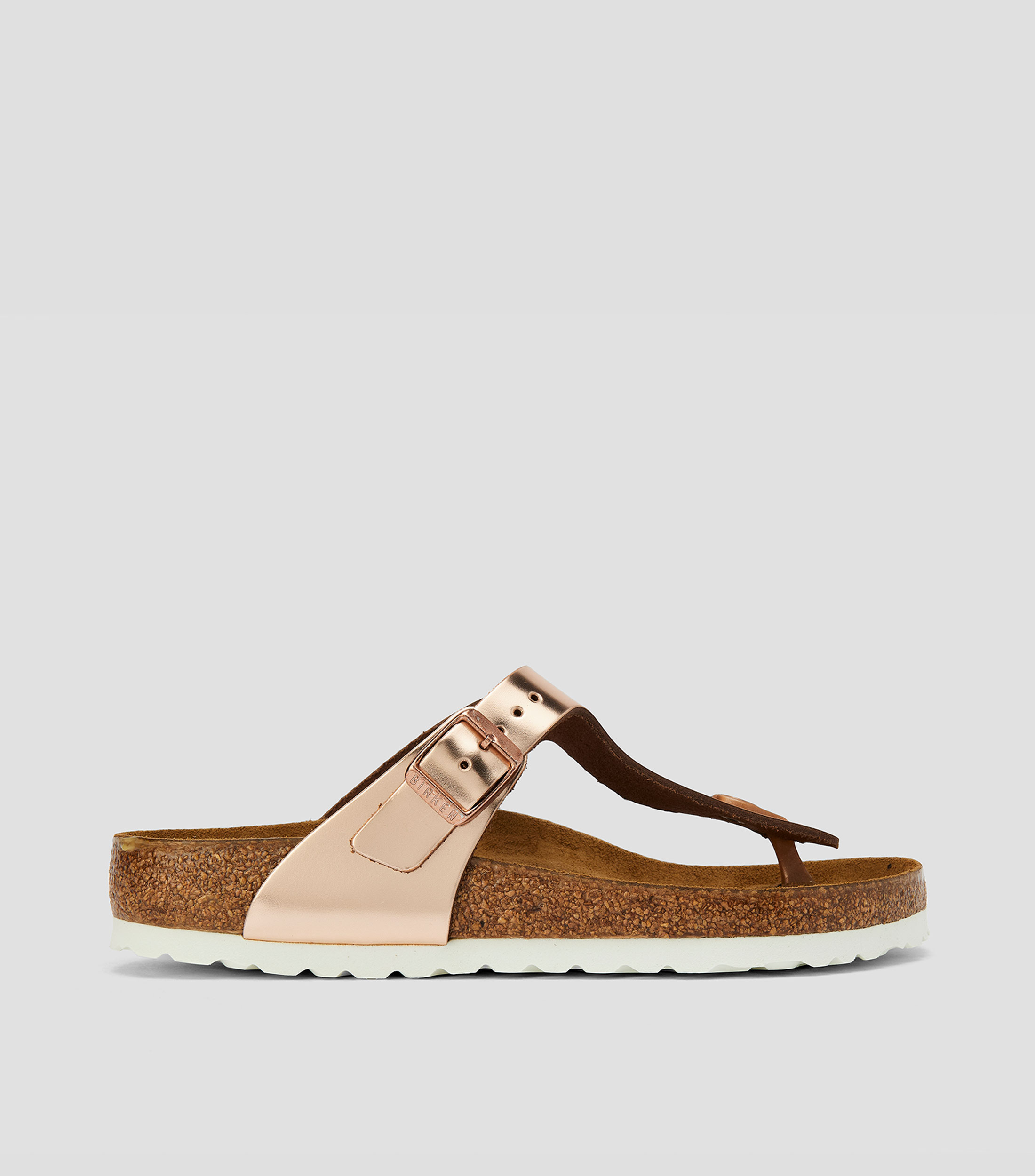 Sandalias pata de gallo Gizeh BS en piel Mujer