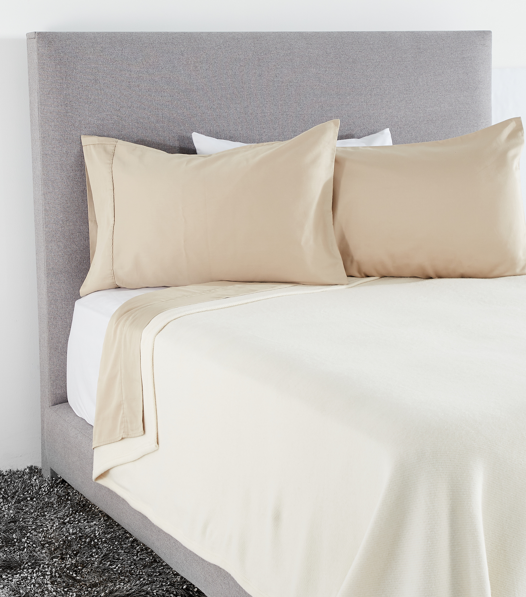 Cobertor King Size hueso