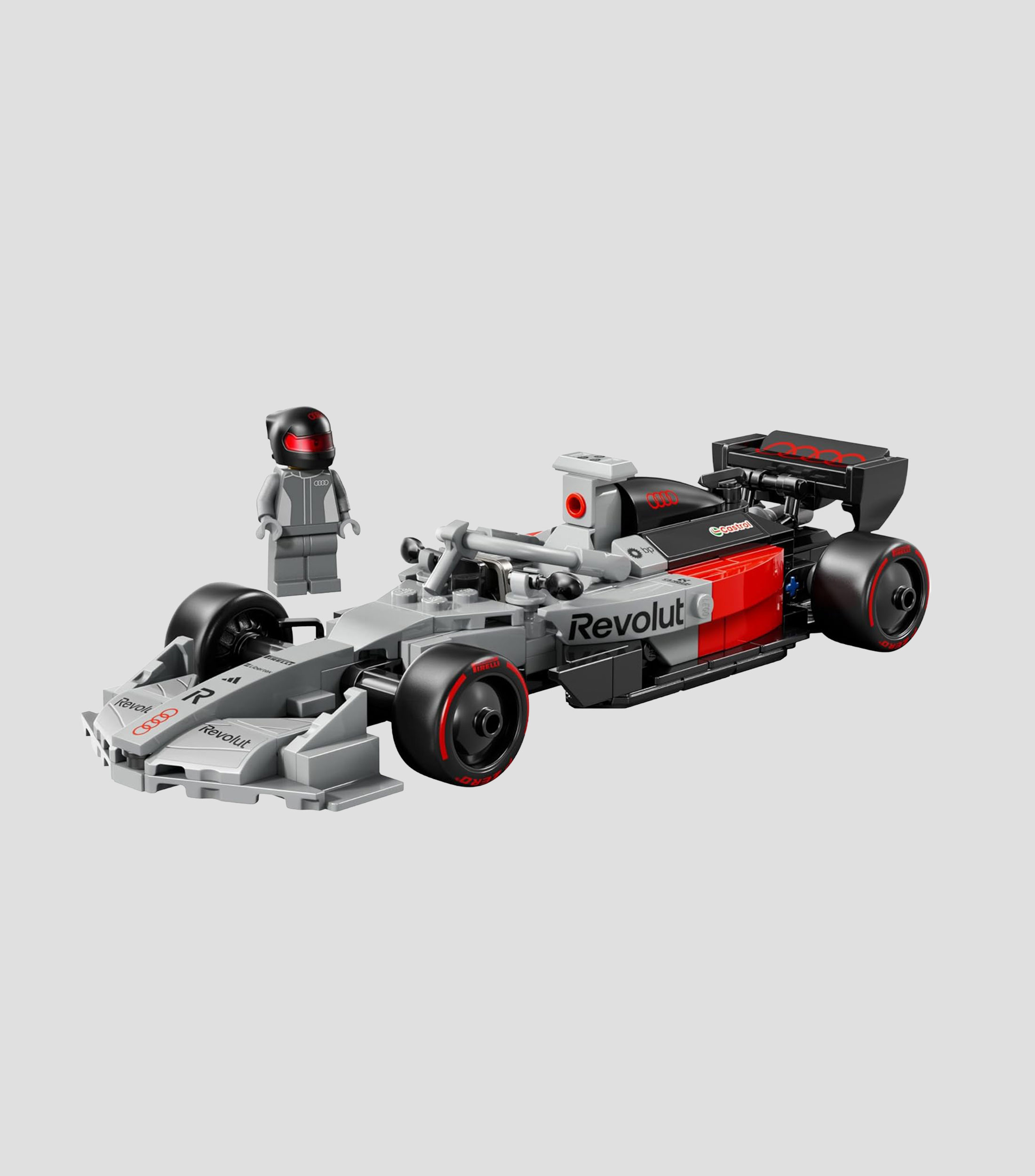 Lego Speed Champions Coche de Carreras Audi Revolut F1 Team R26