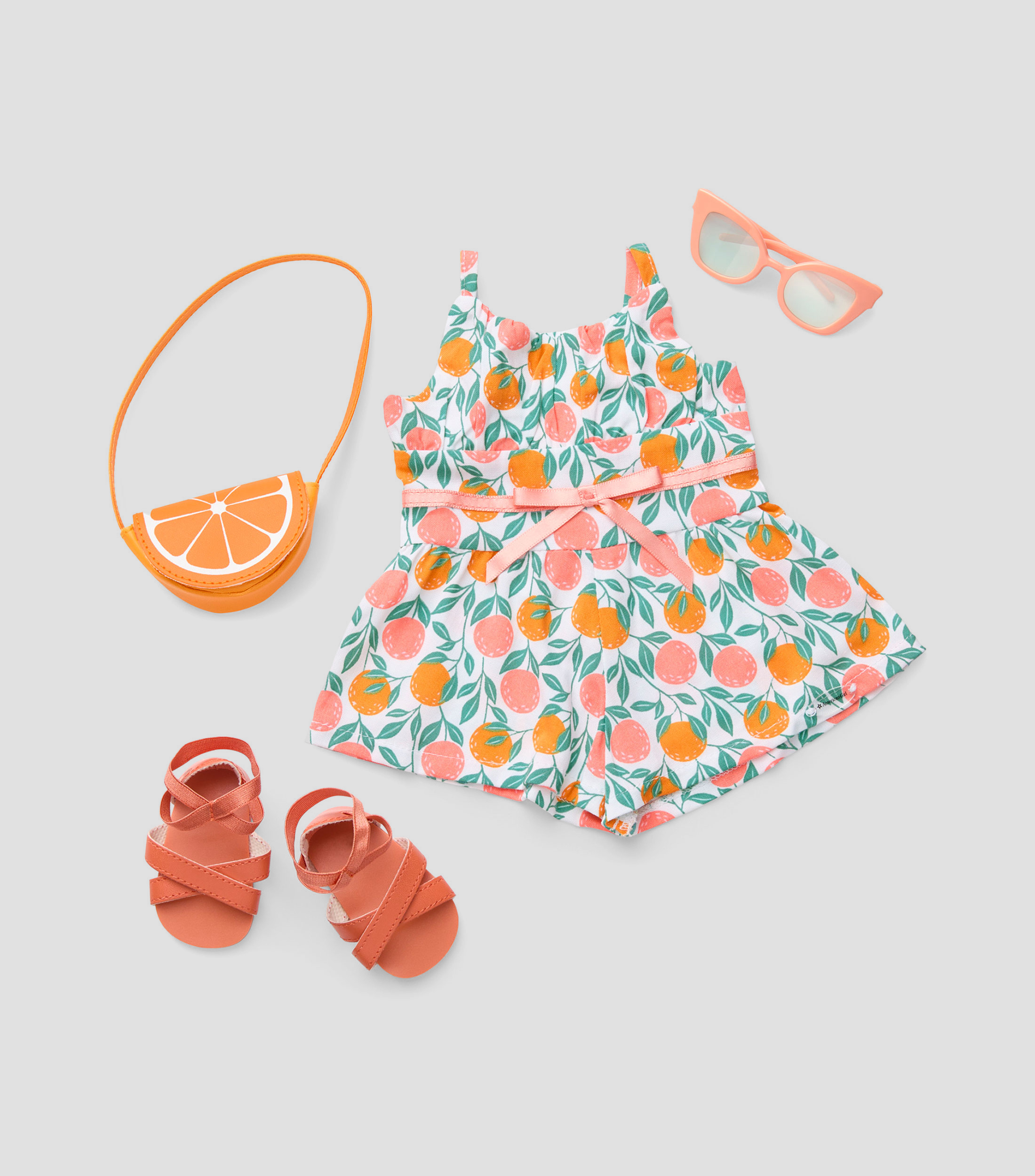 Set de accesorios para muñeca look de verano
