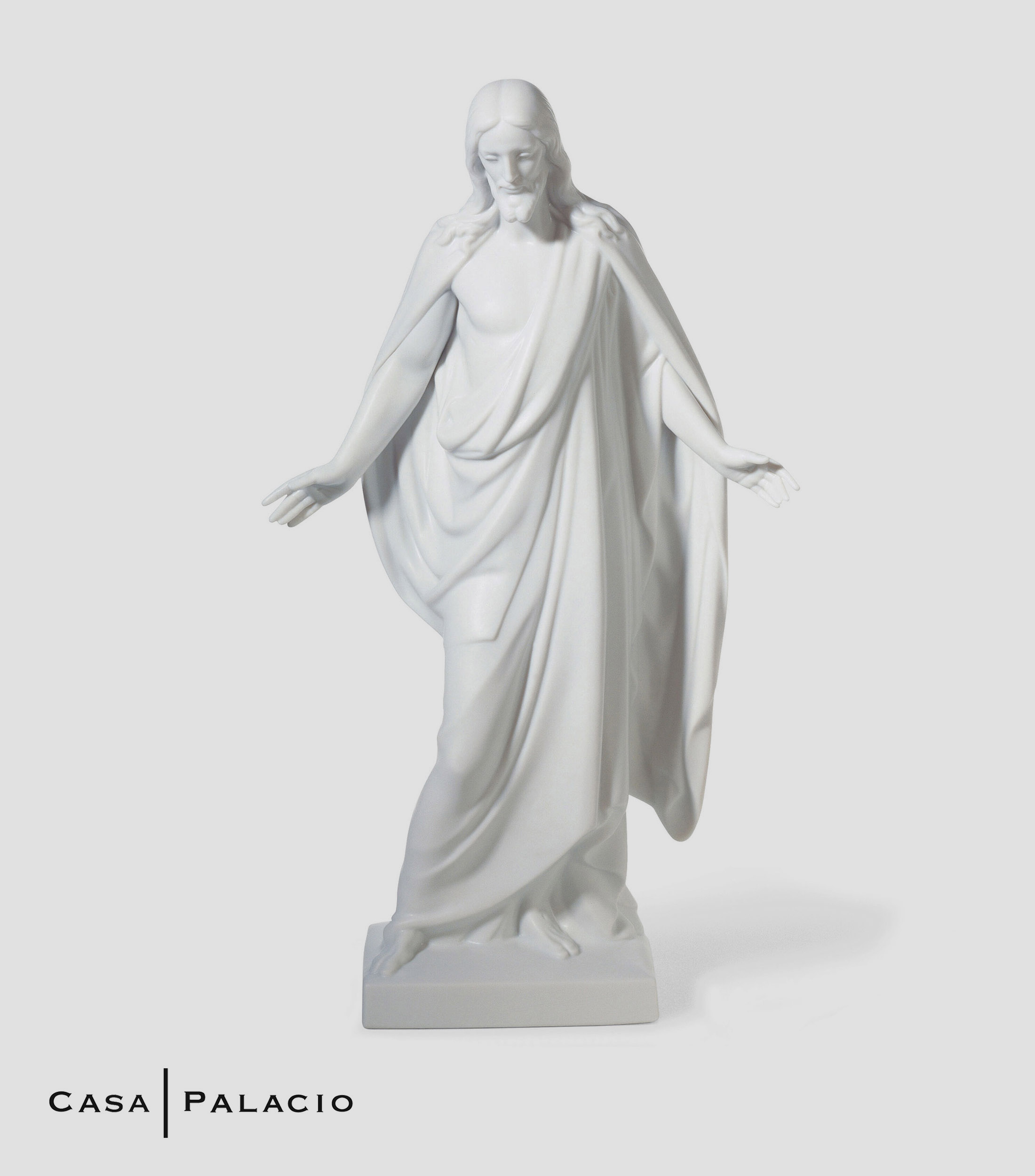 Figura Decorativa Cristo en porcelana