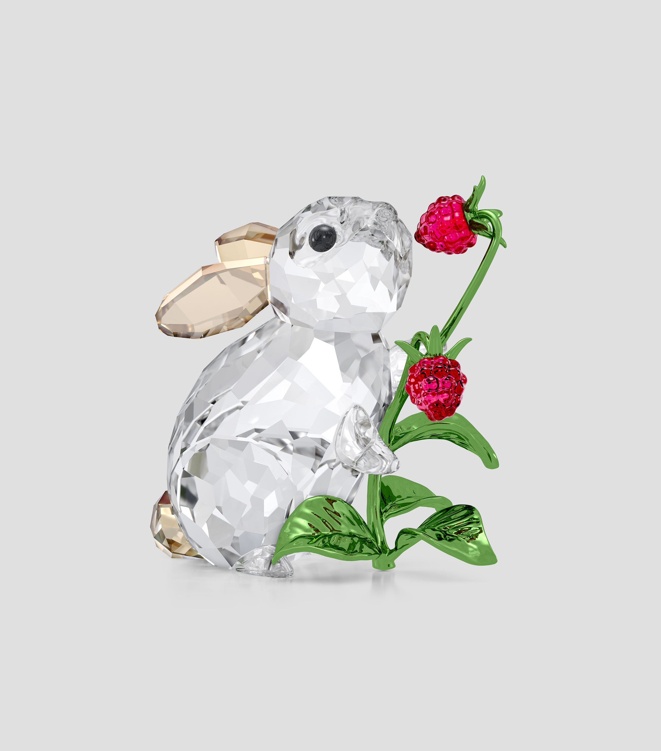 Figura decorativa conejo con frambuesas Idyllia