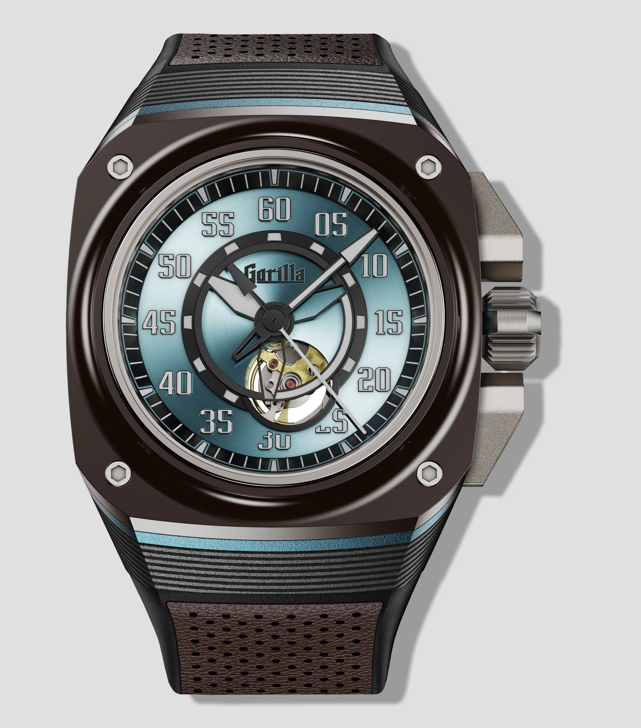 Reloj Unisex Fastback GT Deportivo, Café