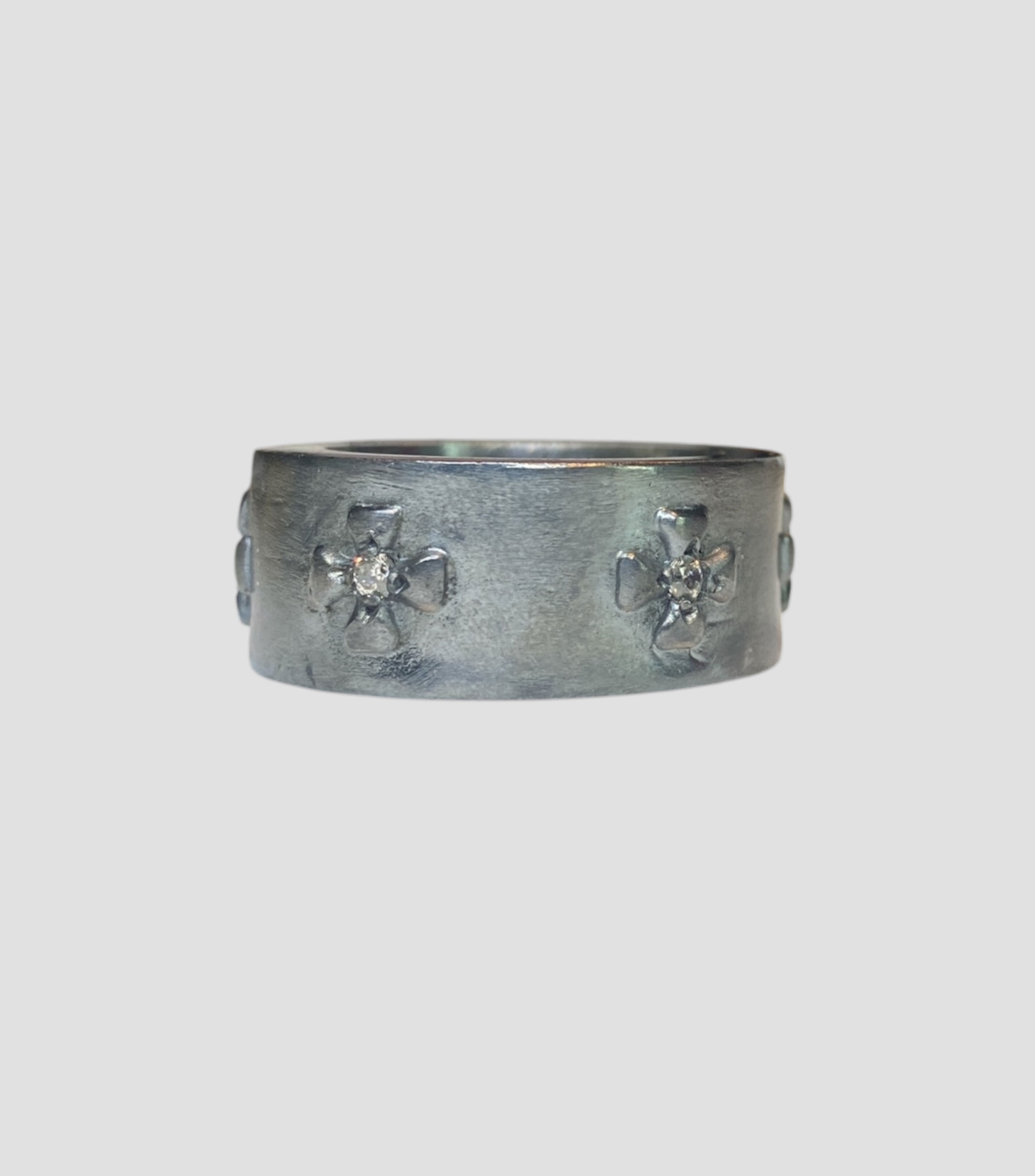 Anillo en Plata .925 con Piedra Hombre