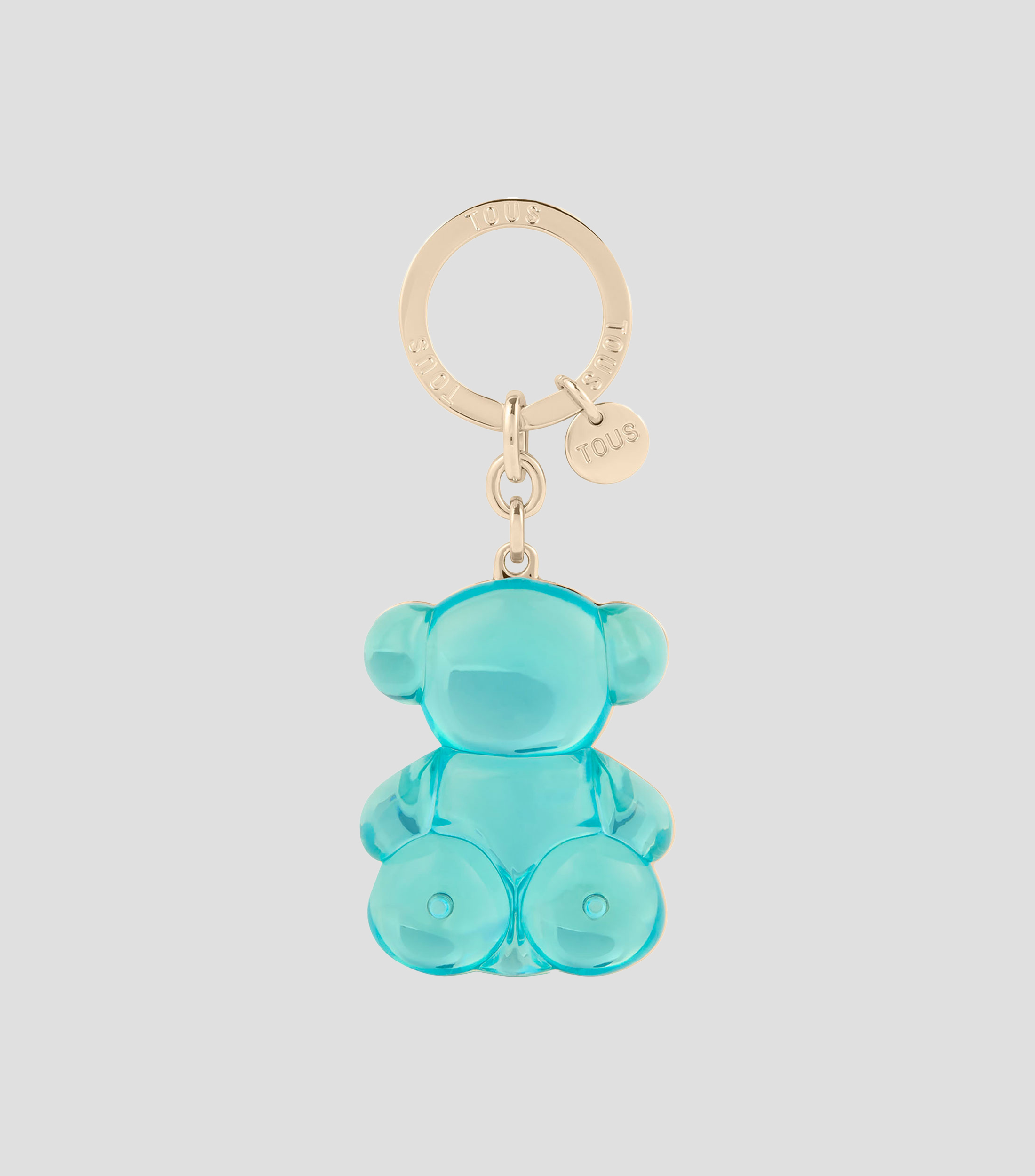 TOUS Portachiavi Bold Bear In Metallo Rosa-Multi – Simpatico Orsetto Per Chiavi E Borsa