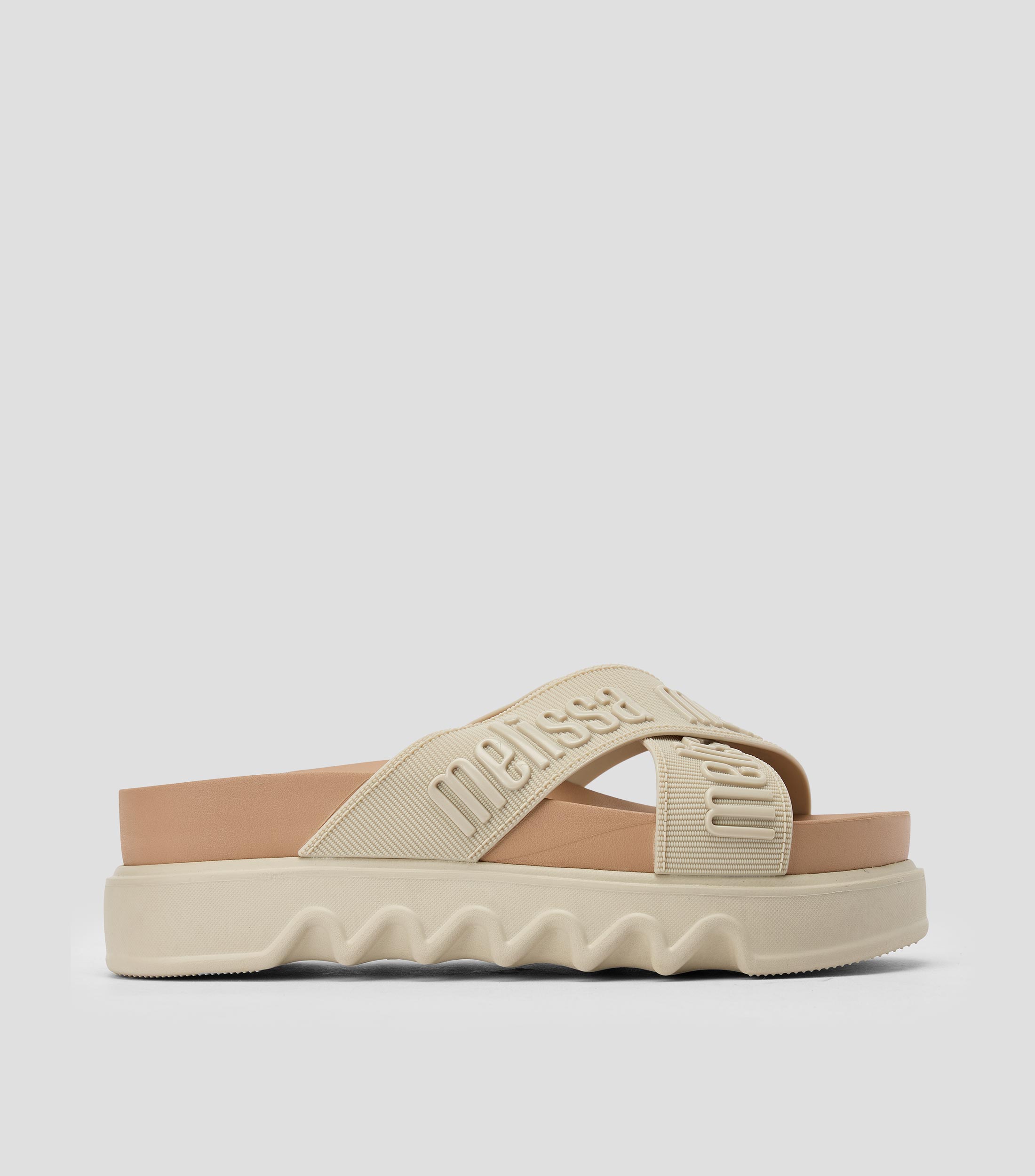 Sandalias con plataformas medias casuales Mujer