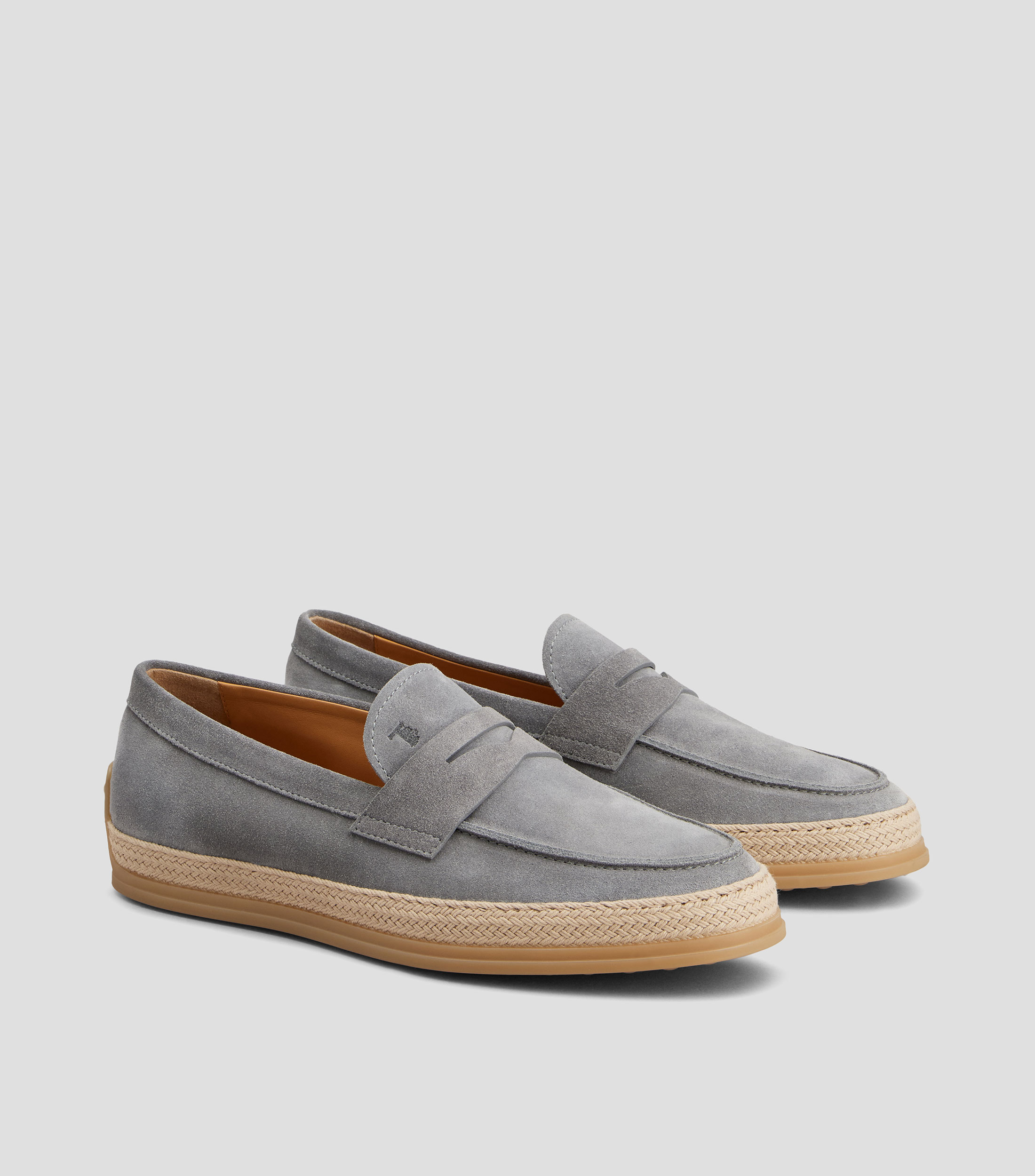 Mocasines Gomma en piel Hombre