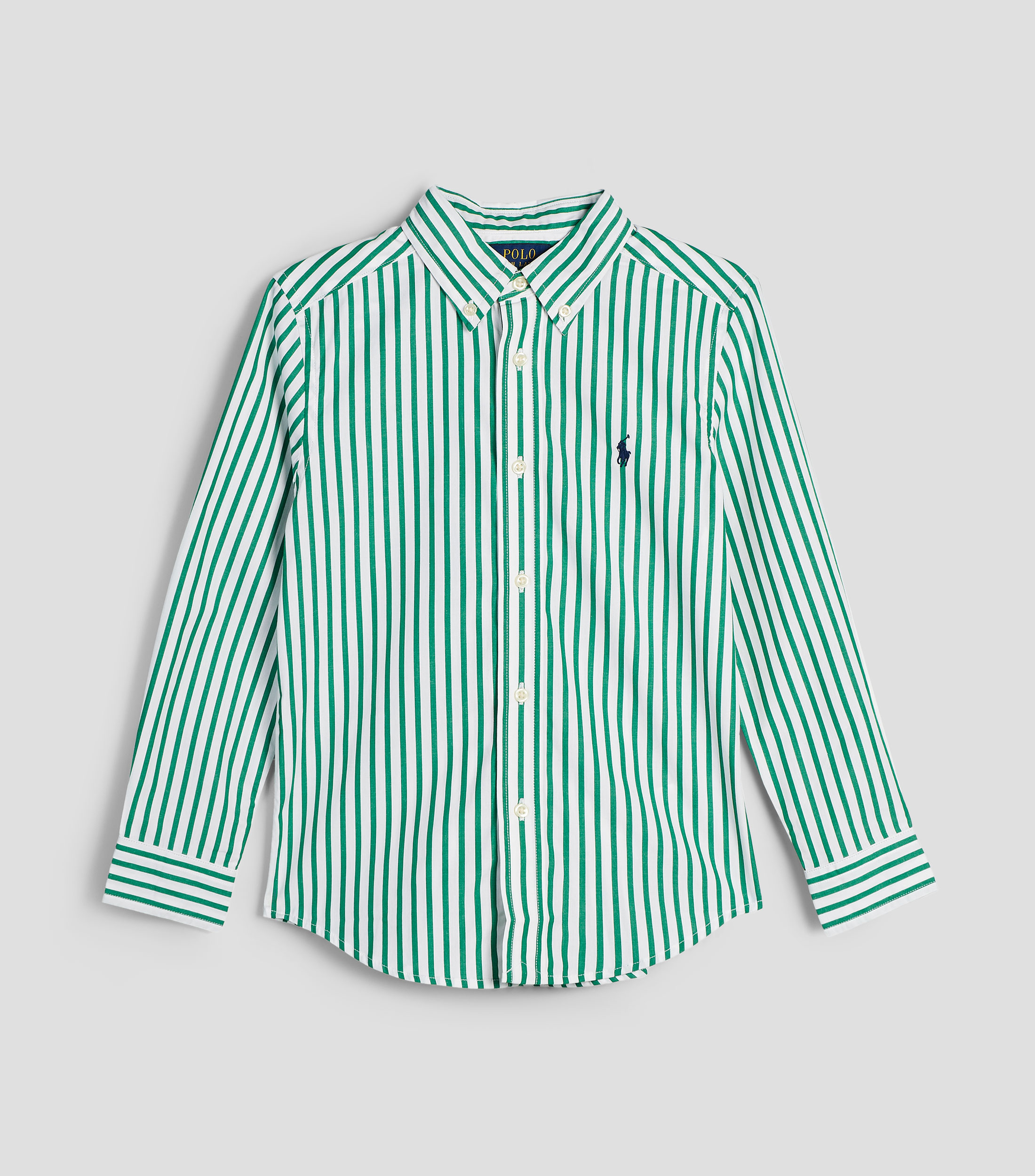 Camisa de rayas manga larga Niño