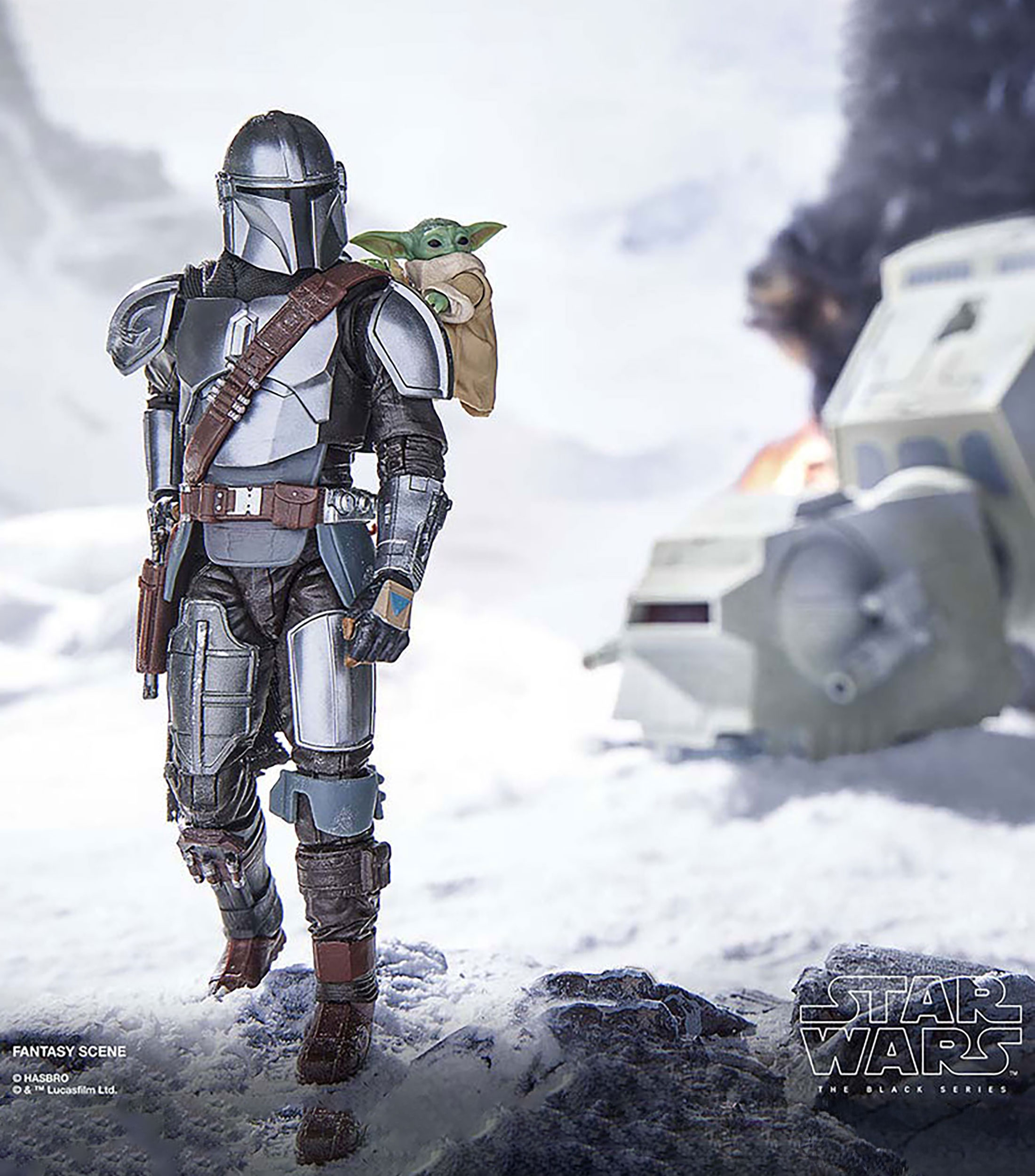 Figura de acción Star Wars - The Mandalorian & Grogu