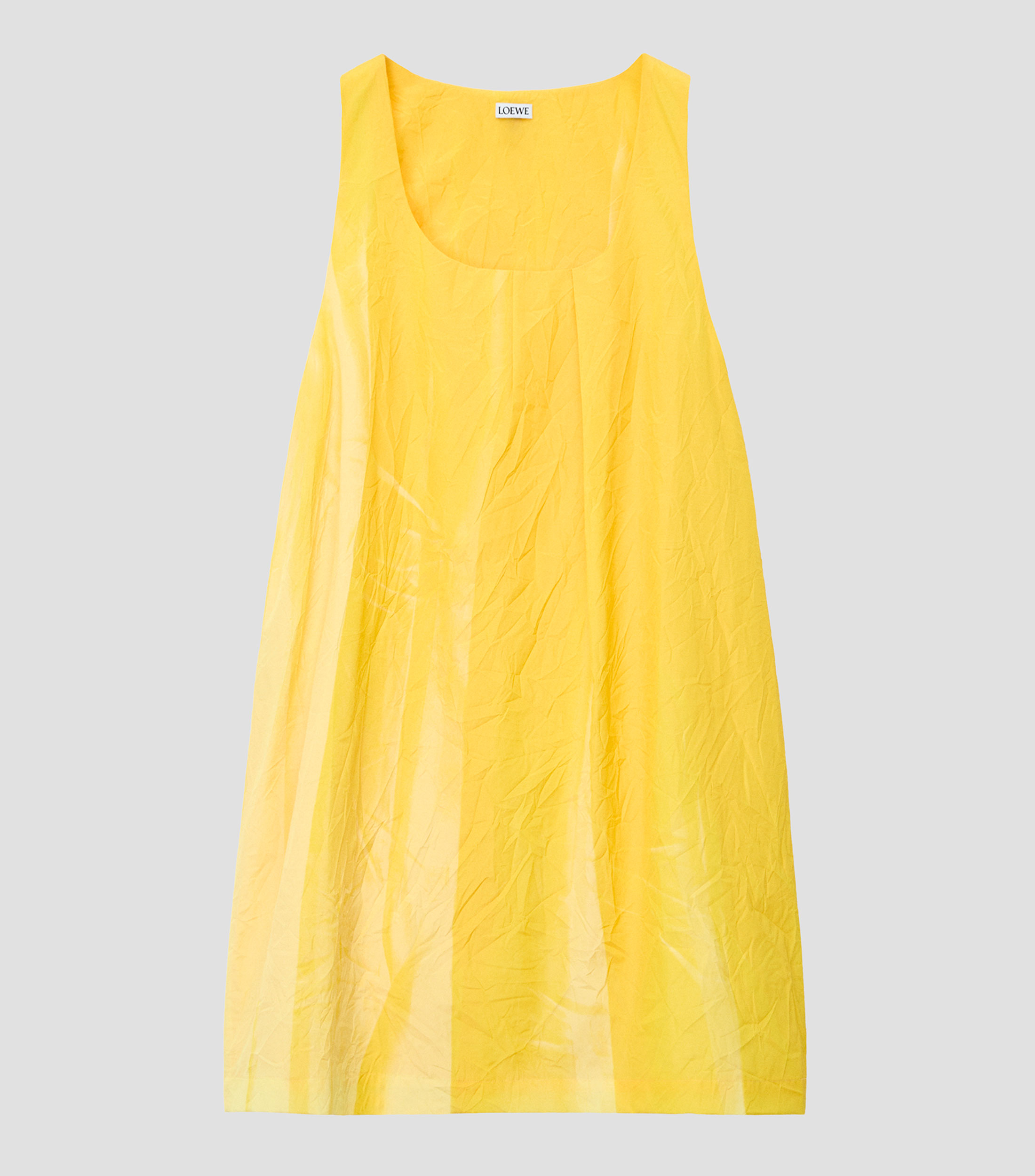 Vestido mini liso Mujer