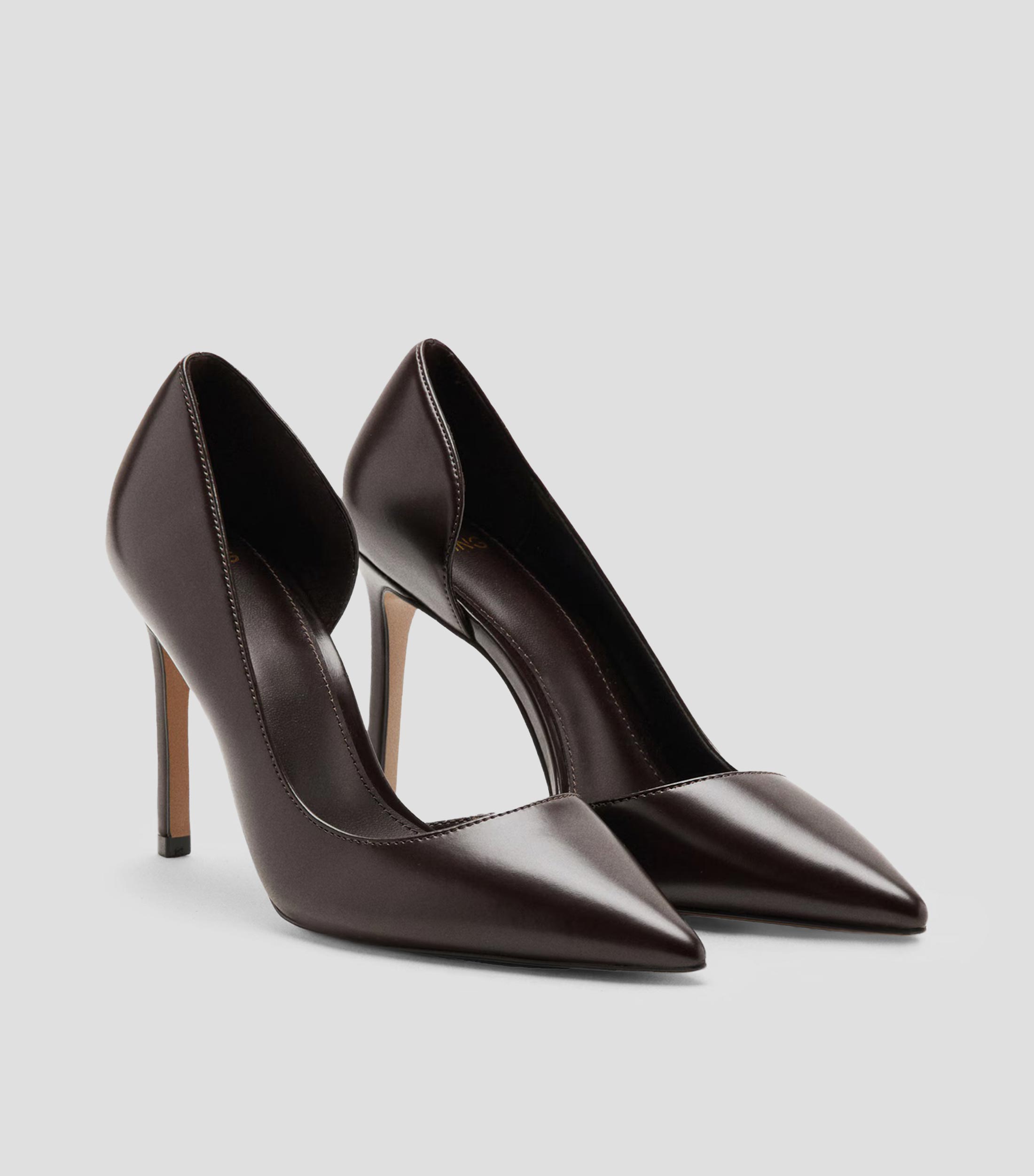 Zapatillas pump tacón alto de aguja Mujer
