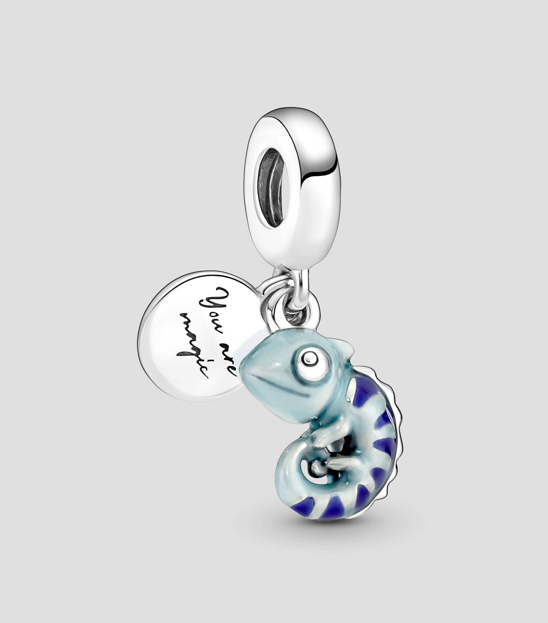 Charm Camaleón en Plata .925 Mujer