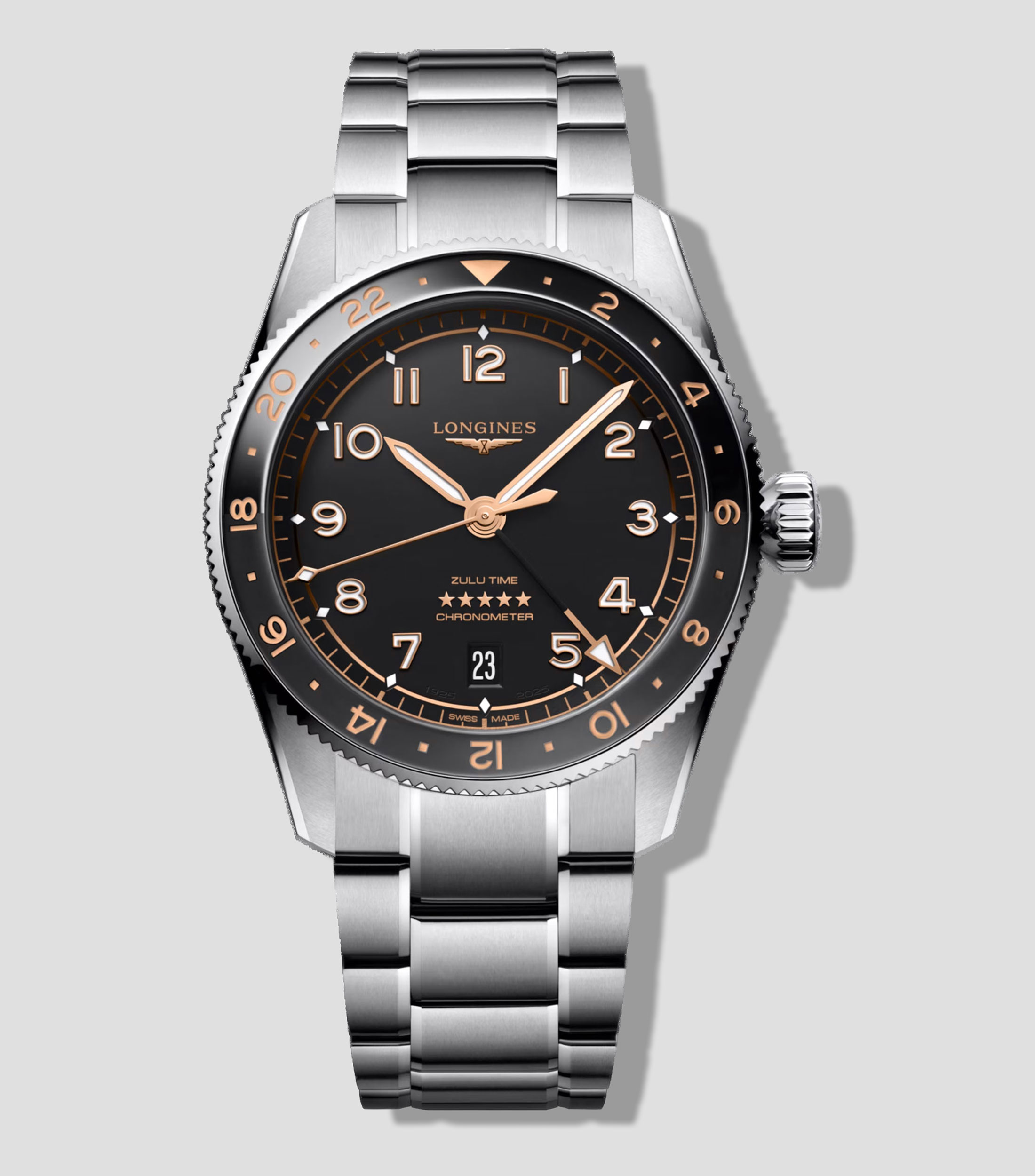 Reloj para Hombre Spirit Zulu Casual Plateado