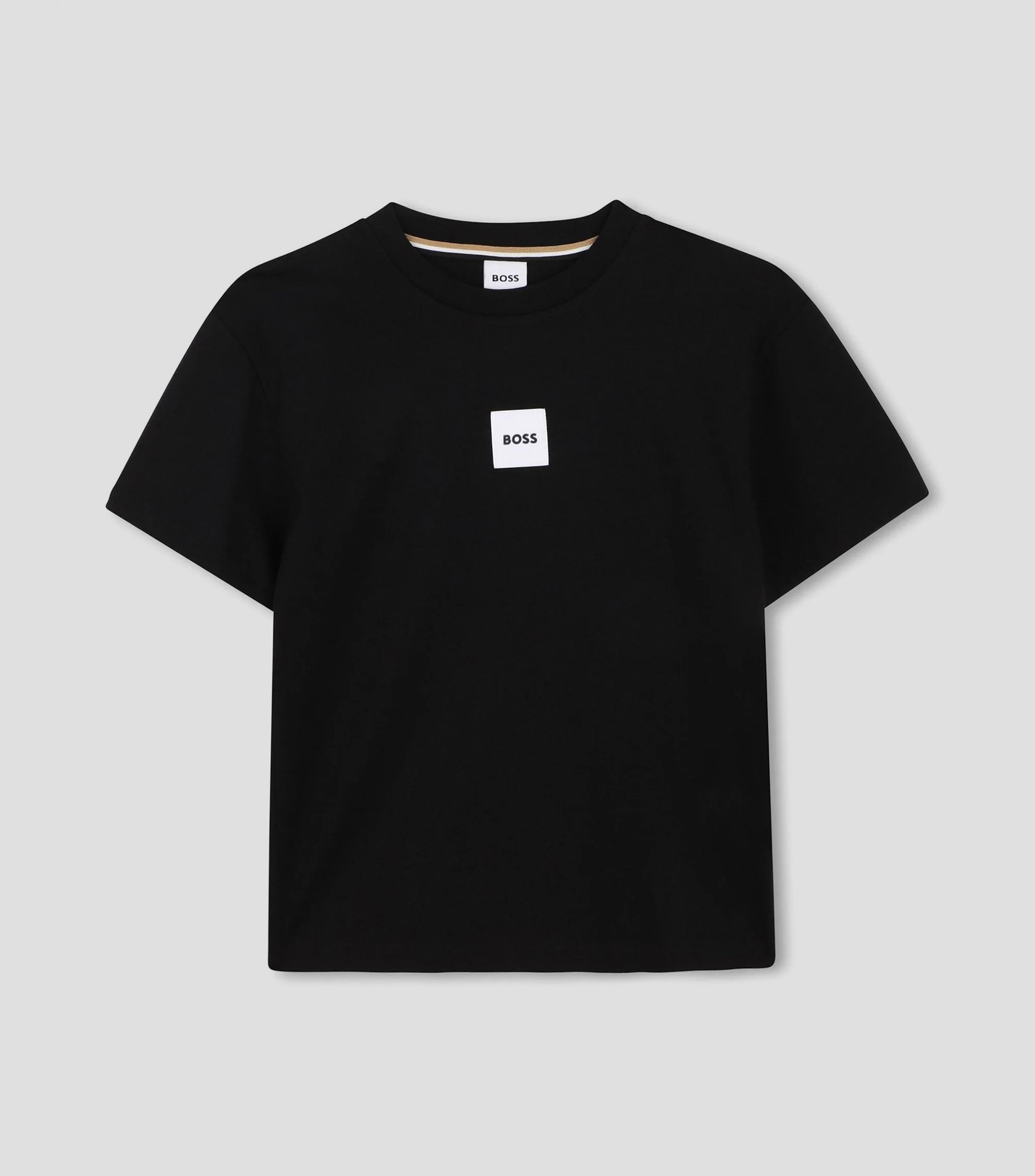 Playera cuello redondo manga corta estampada Niño
