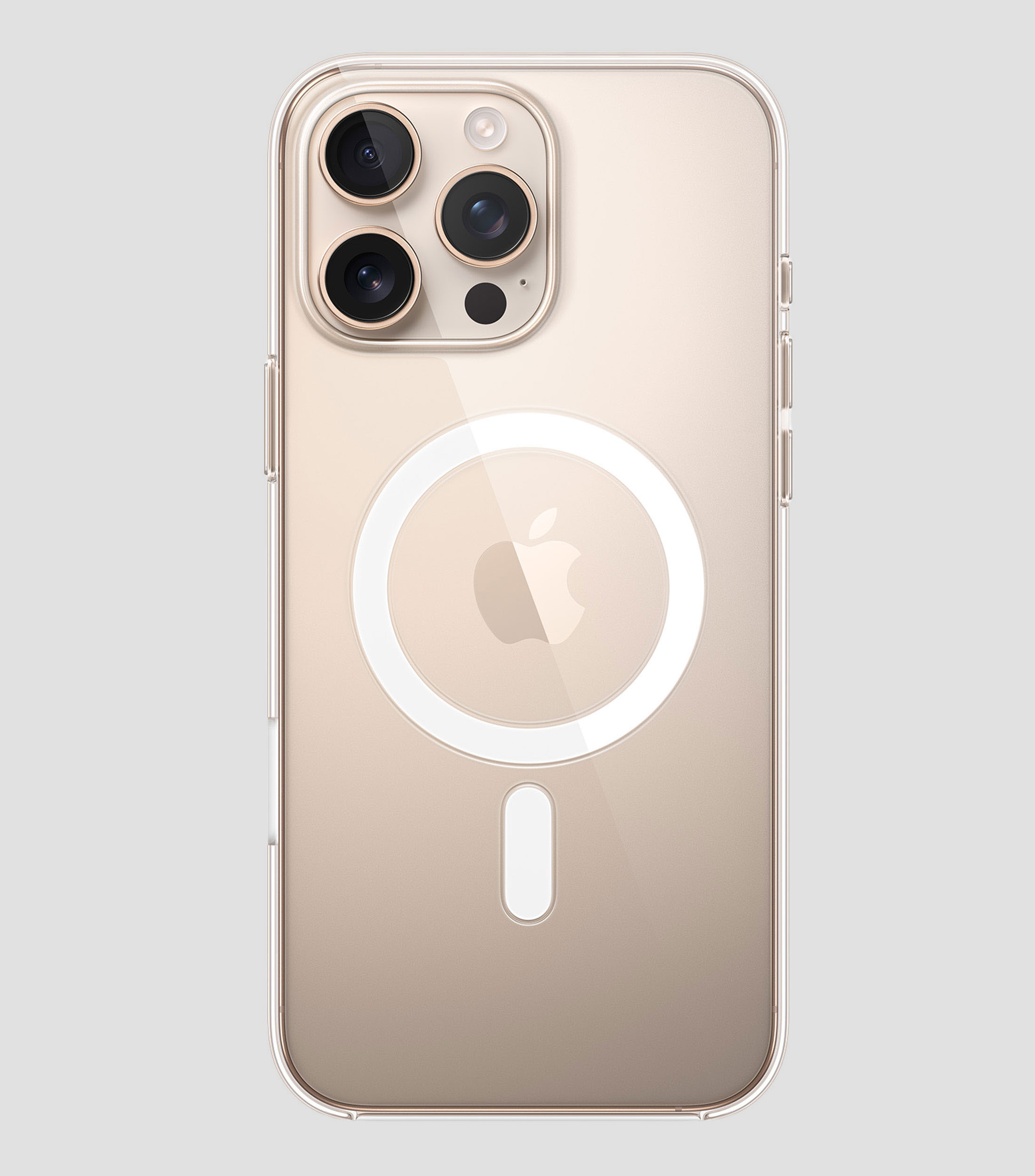 Funda iPhone 16 Pro Max transparente con MagSafe