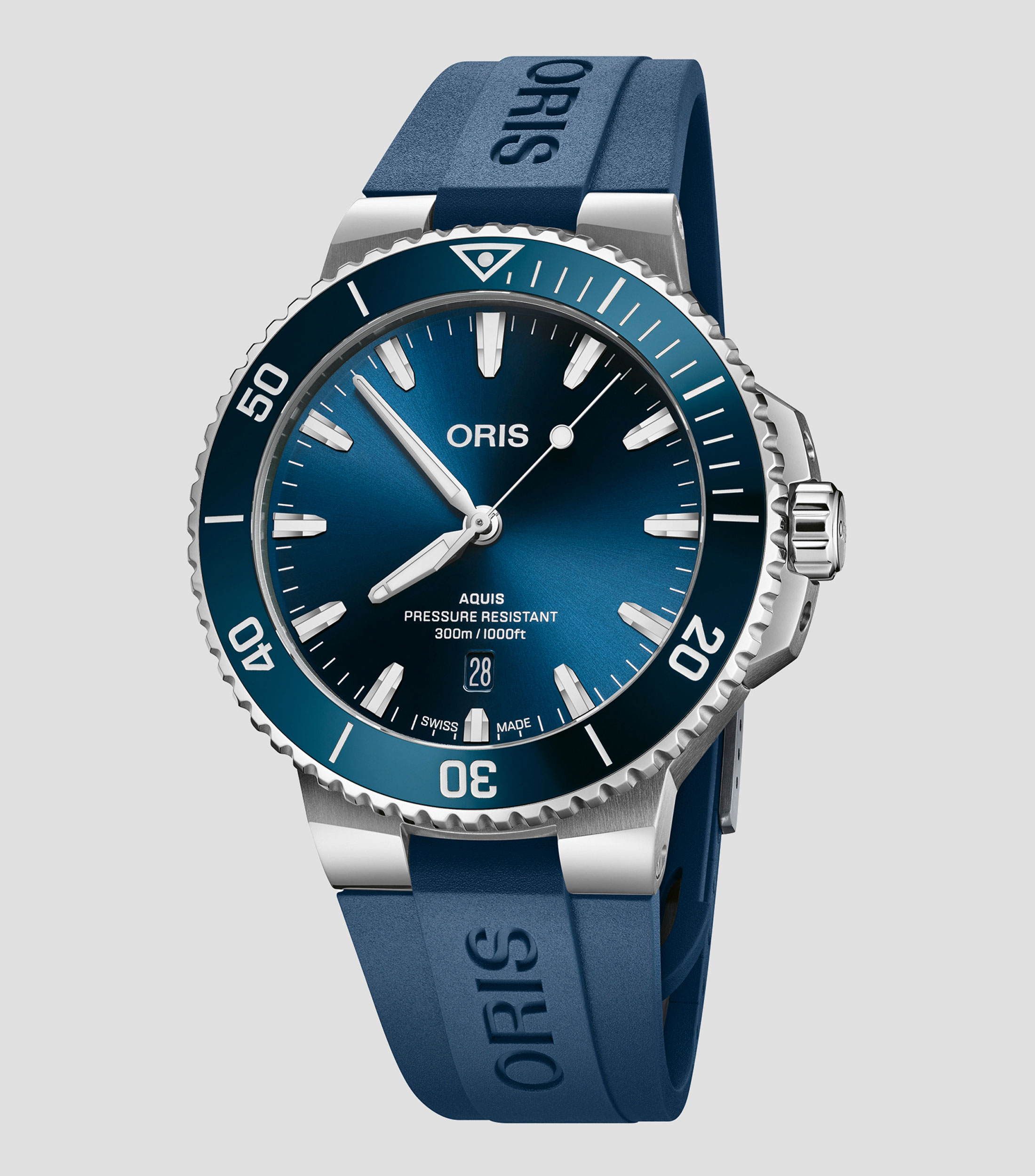 Reloj para Hombre Aquis Deportivo Plateado