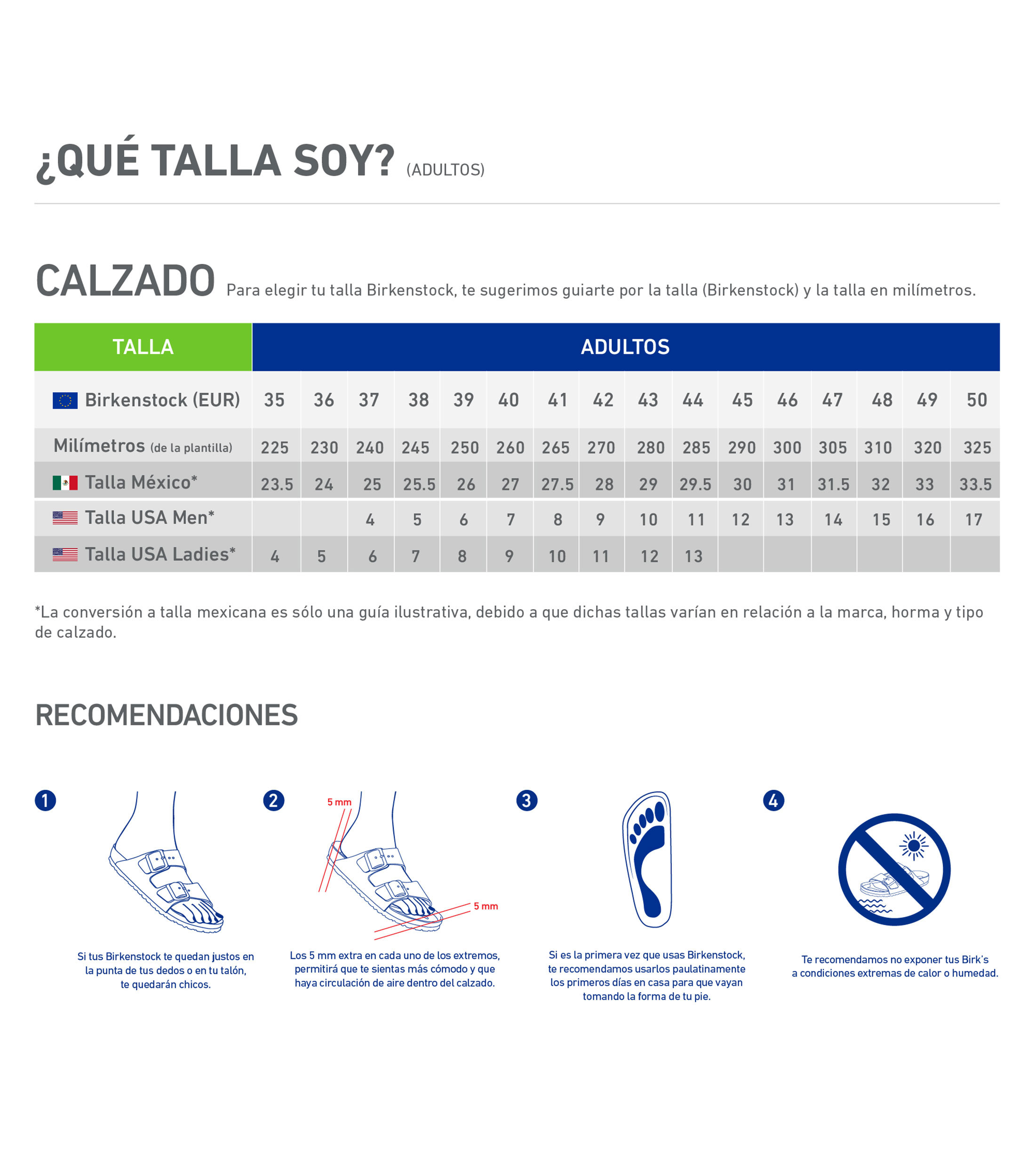 Sandalias blancas planas Arizona BF Mujer