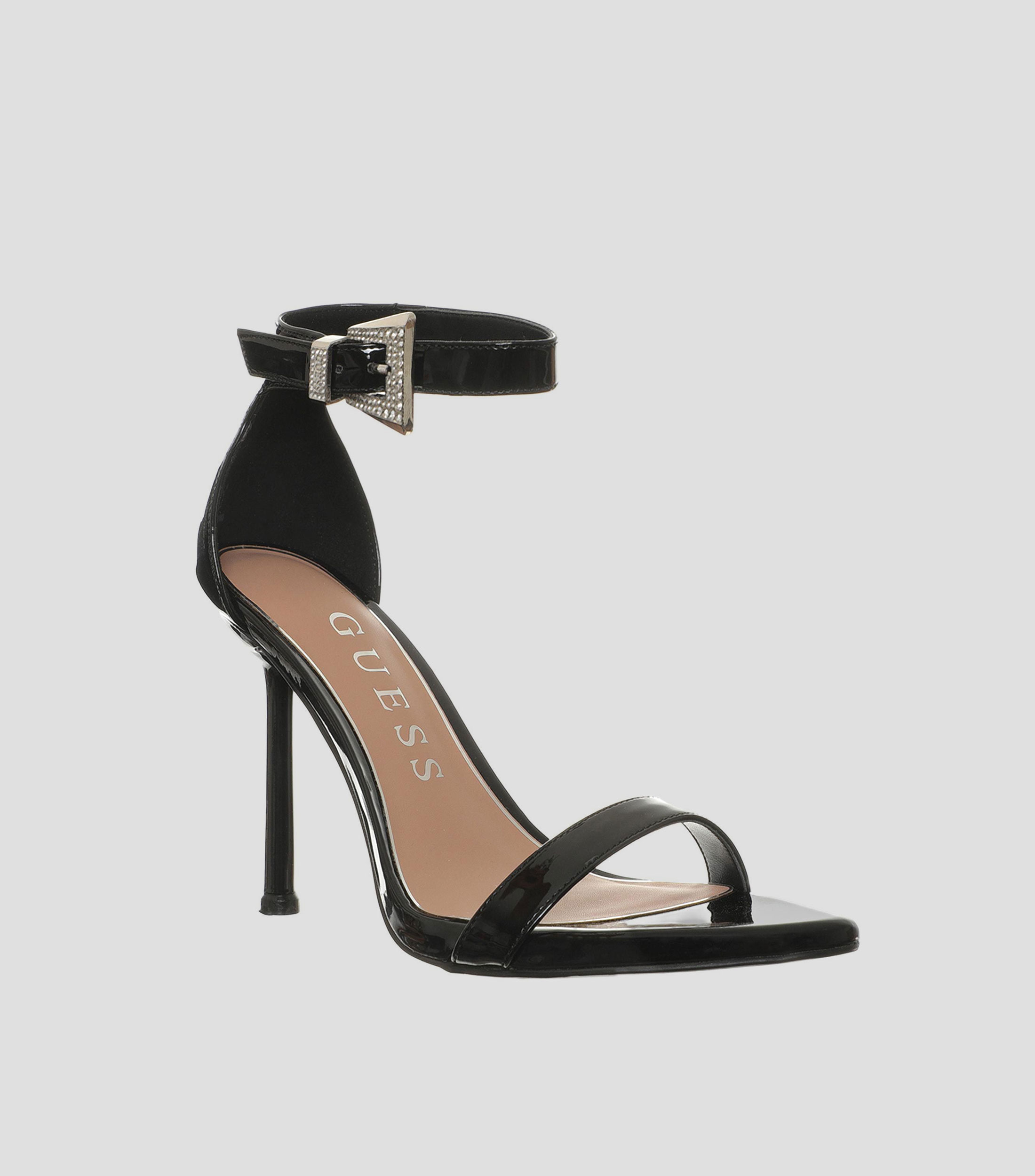 Sandalias con tacón alto aguja Mujer