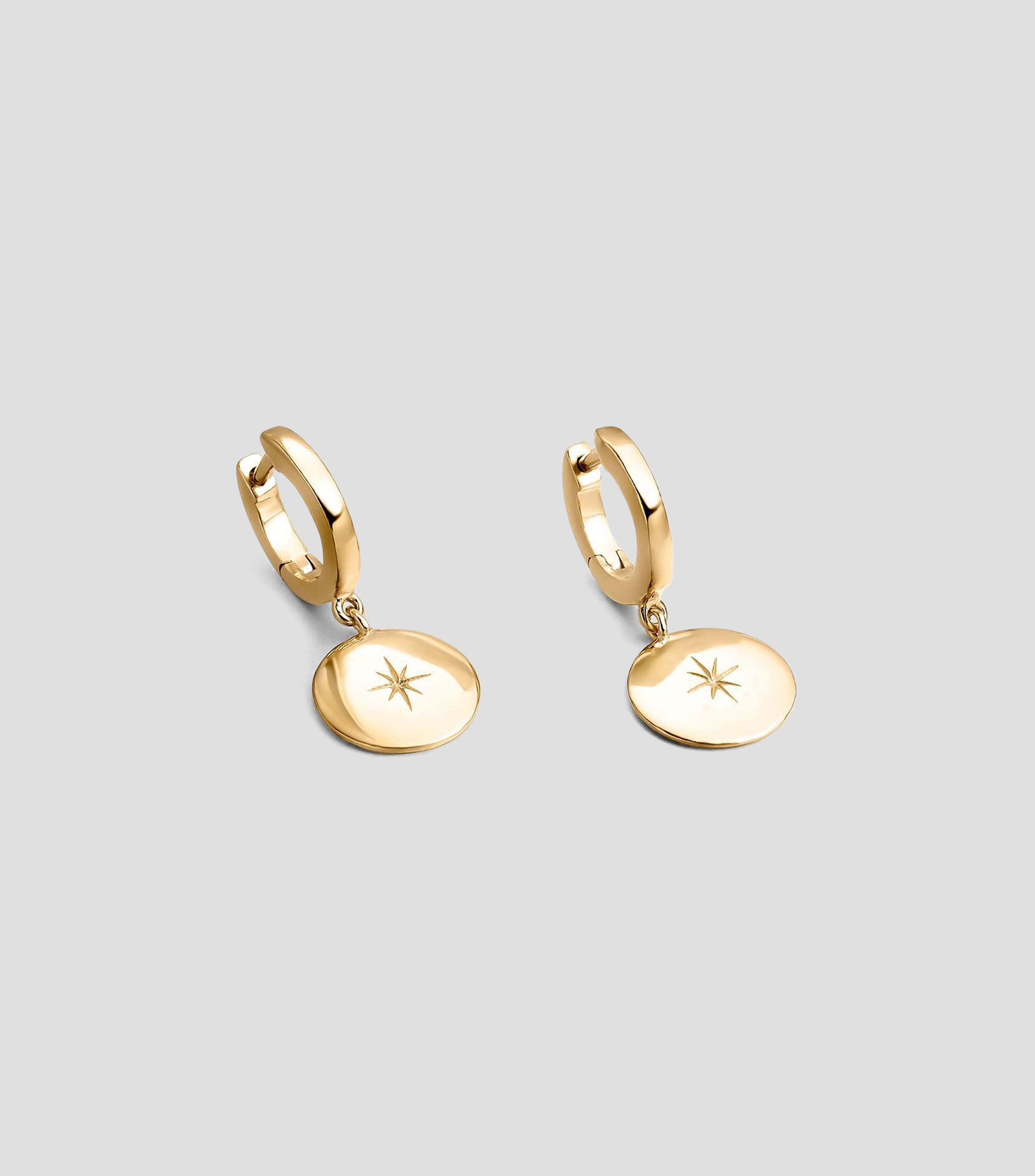 Aretes de aro en plata .925 Connector Criolla Mujer