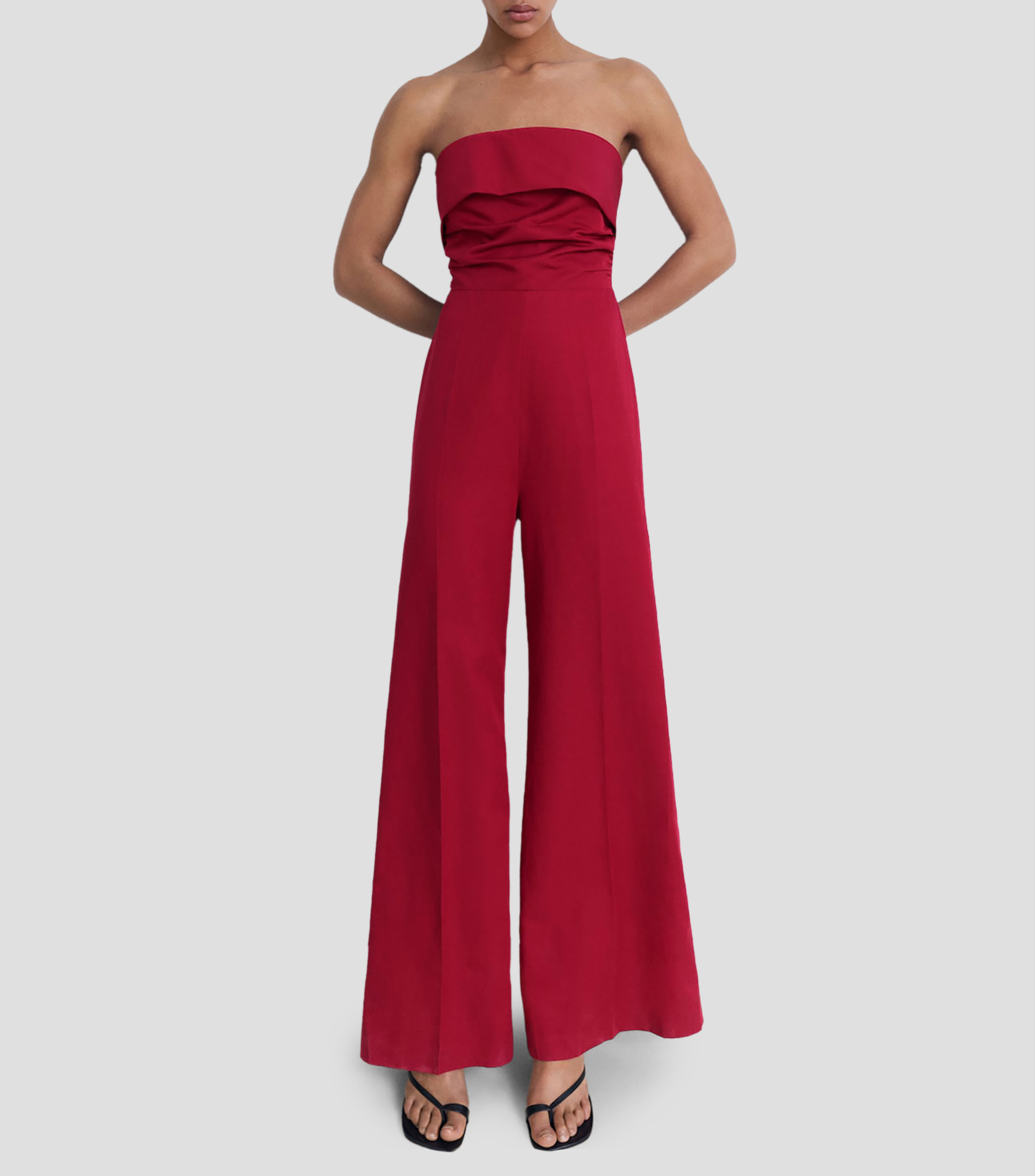 Jumpsuit de corte recto Mujer