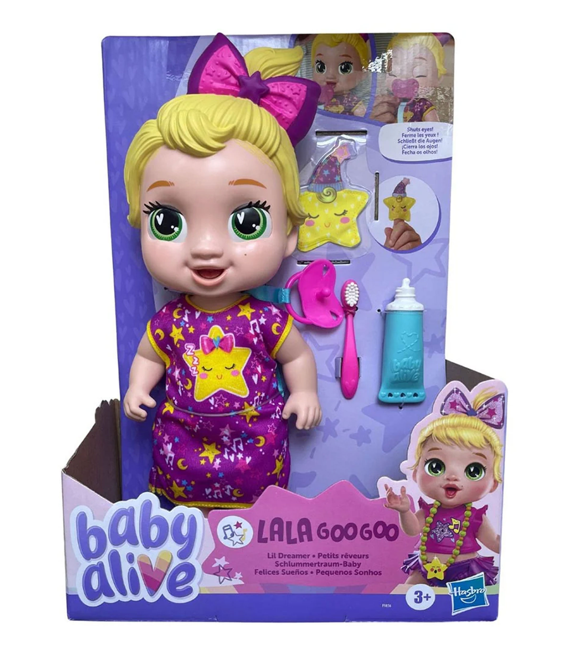Muneca Baby Alive Felices Suenos Lala Goo Goo