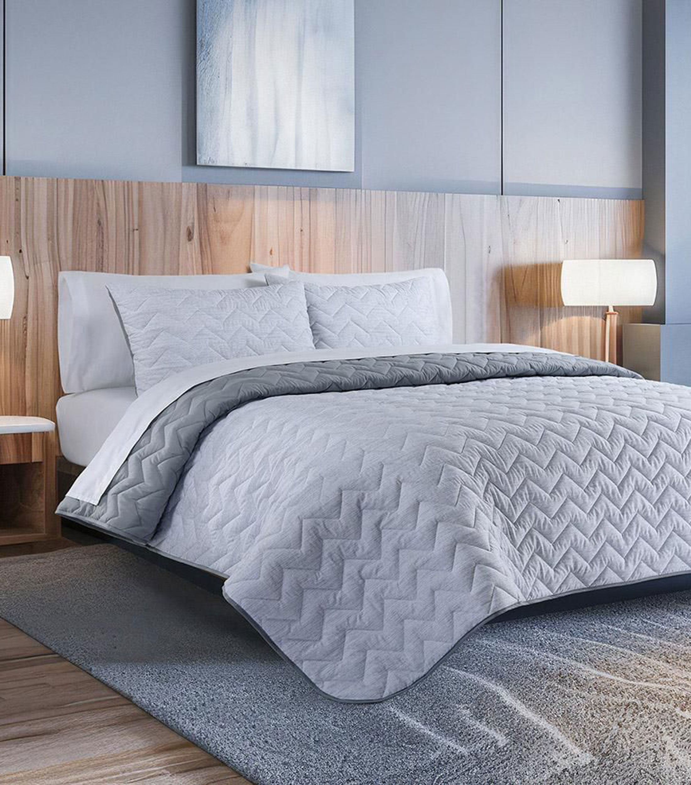 Juego de colcha king size Matteo