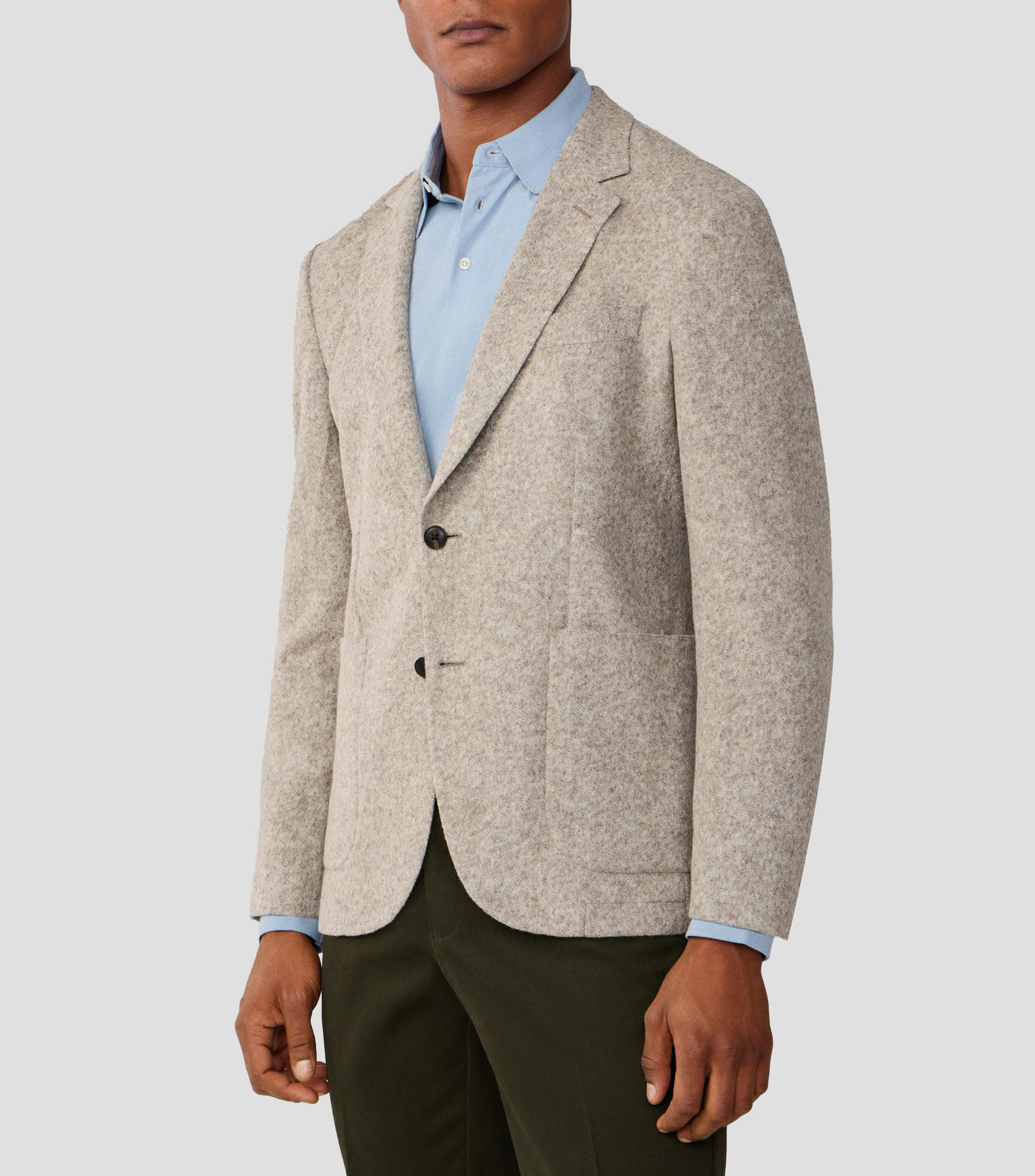 Saco liso Hombre