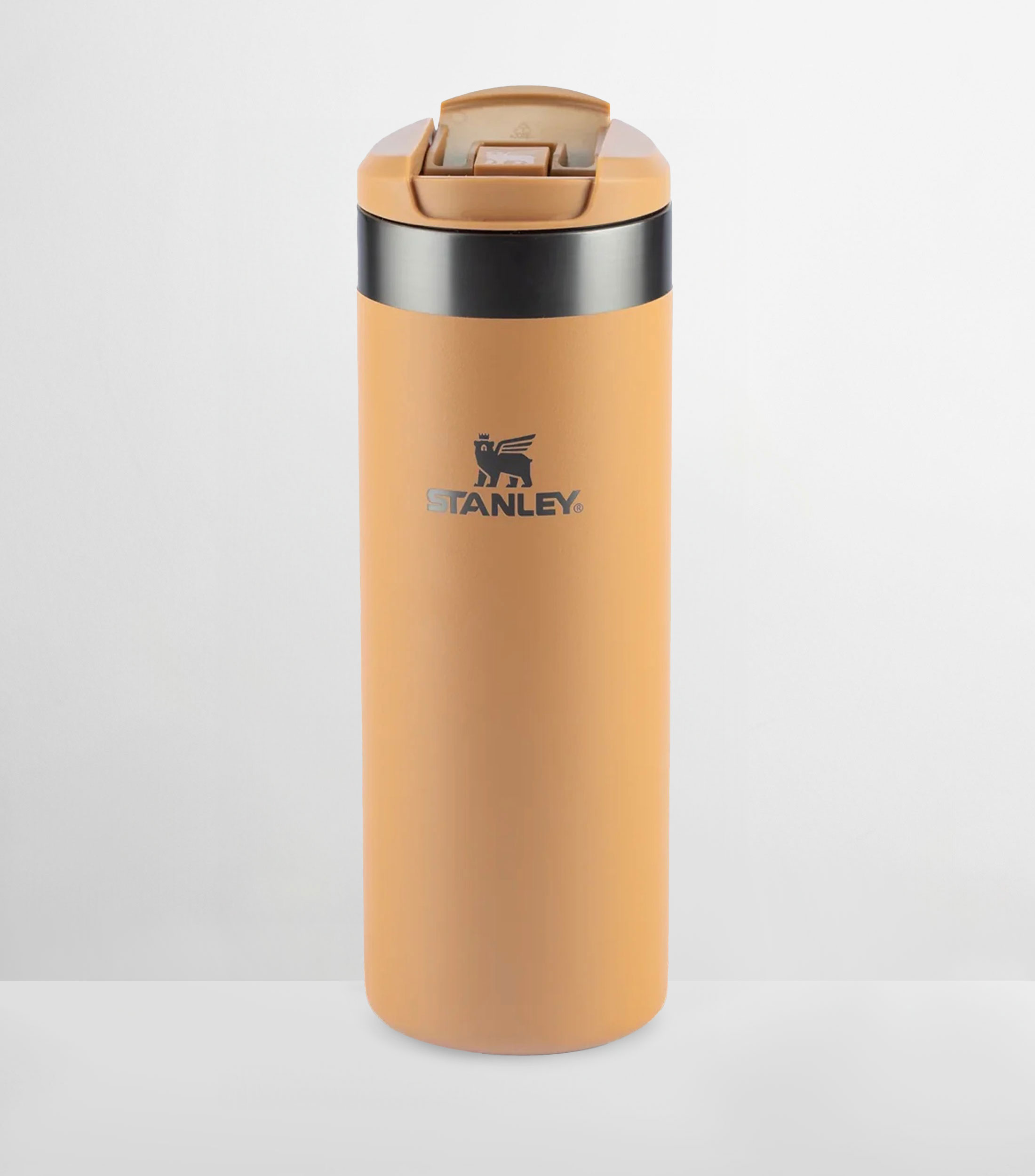 Termo Stanley Transit Bottle Camel en acero inoxidable, 16 oz
