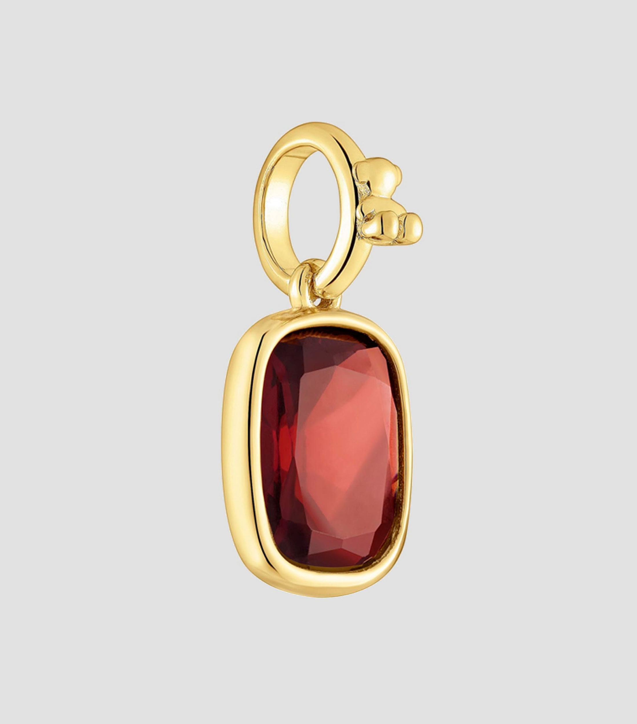 Dije Medallions con Granate Mujer
