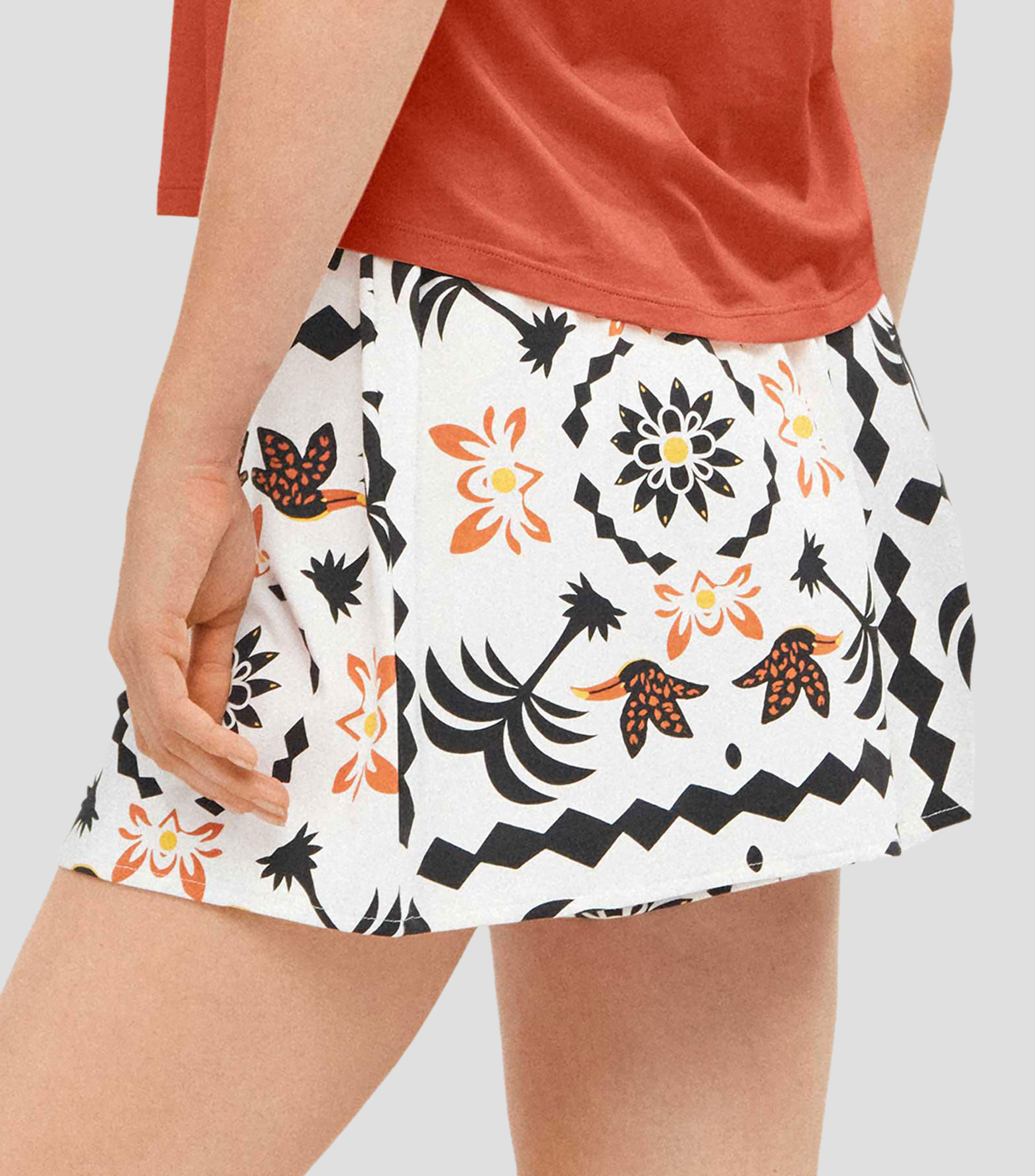 Short pijama estampado Mujer