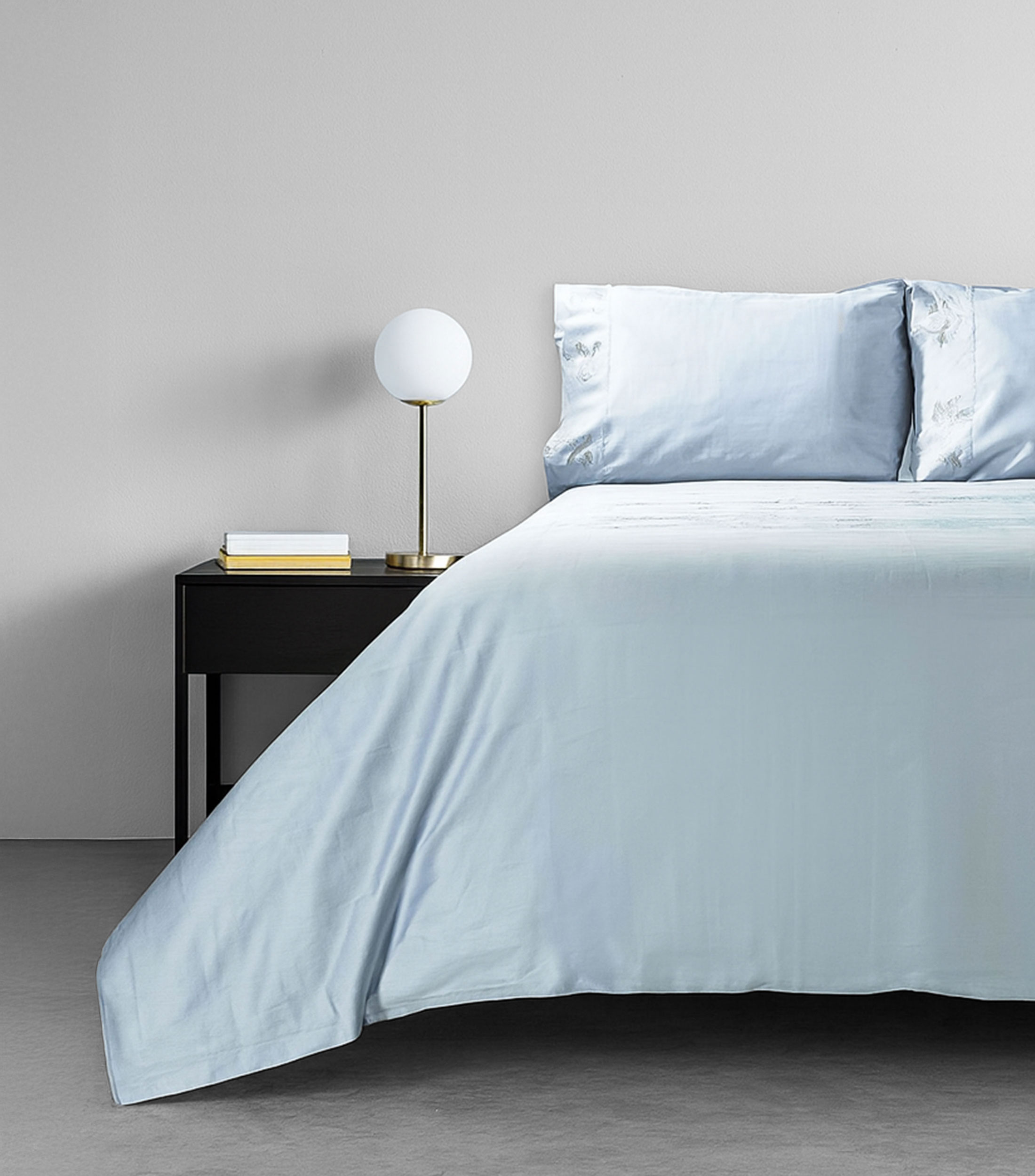 Funda para Duvet King Size de Algodón Pecan Satín Ocean