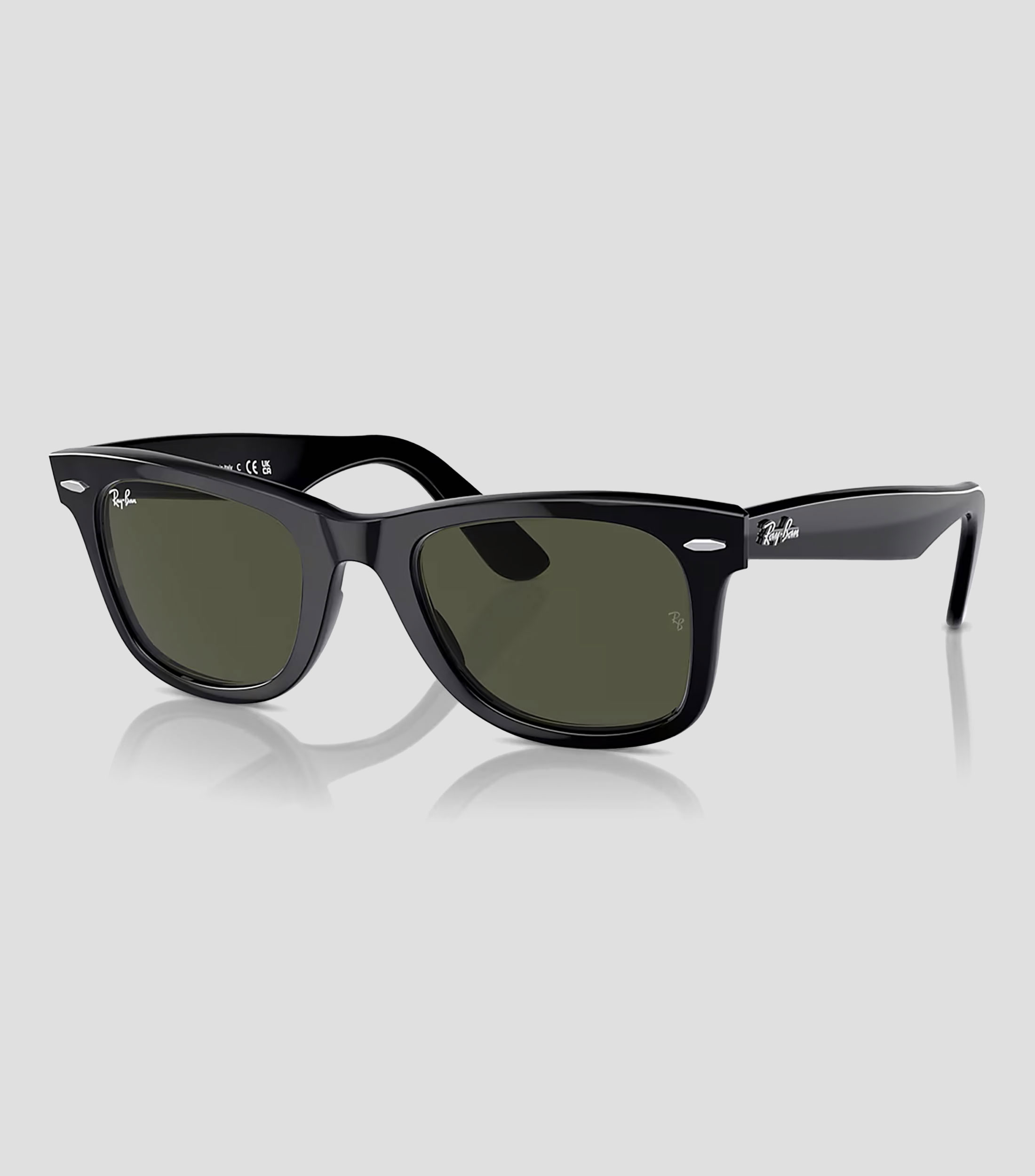 Lentes de sol cuadrados Original Wayfarer Classic negros Unisex