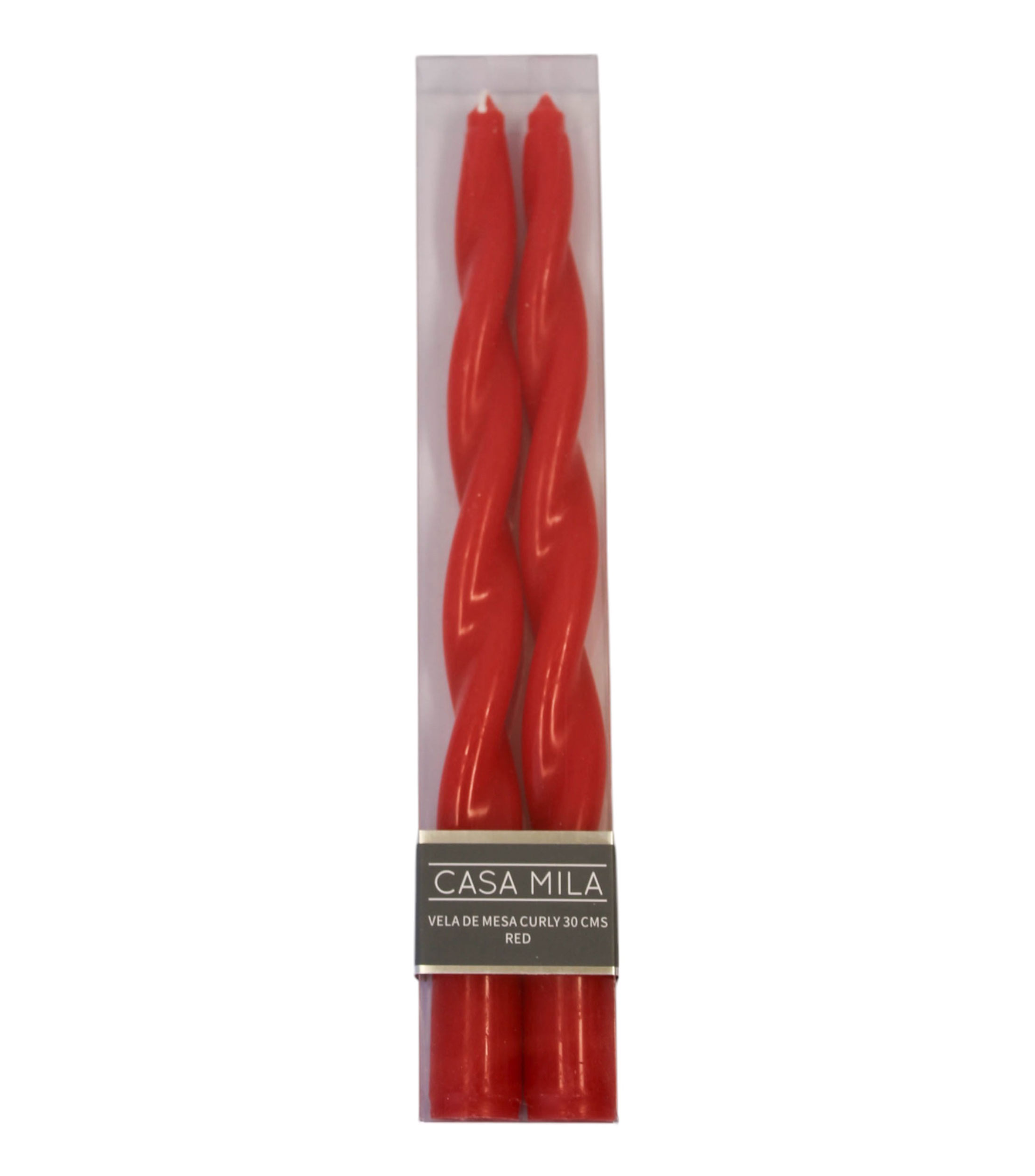 Set 2 Velas Decorativas, Rojo
