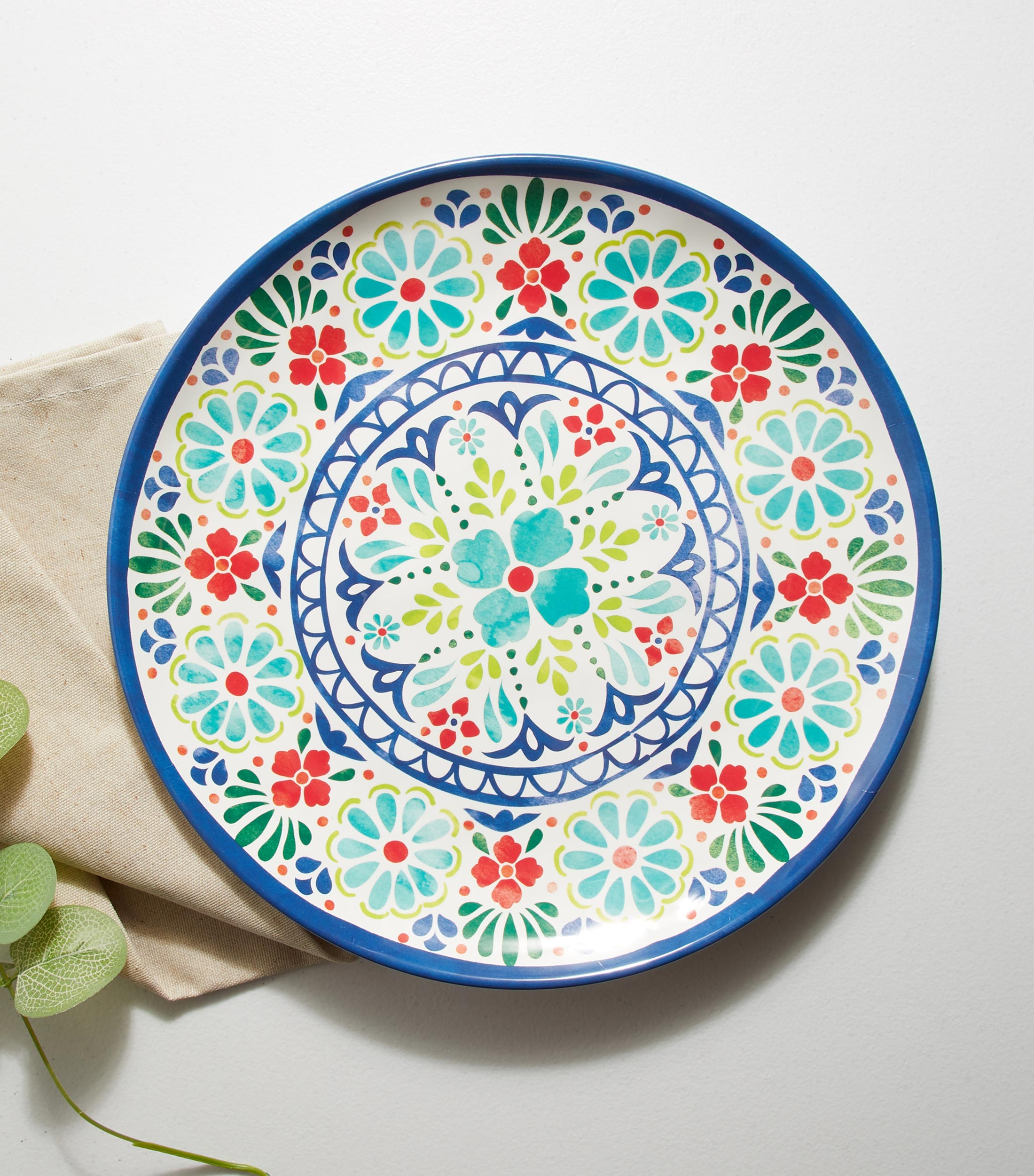 Plato Trinche estampado