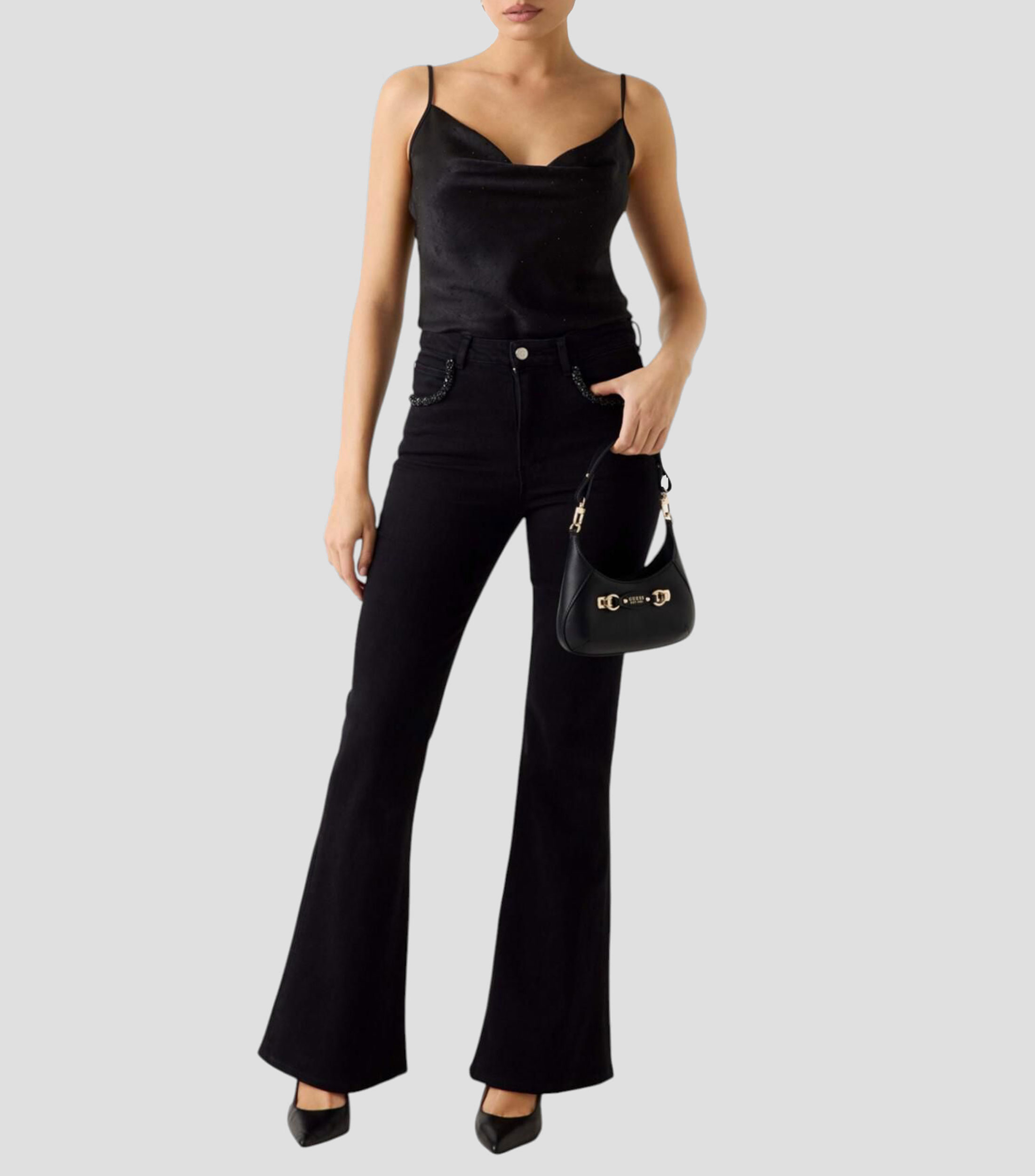 Jeans acampanado Mujer