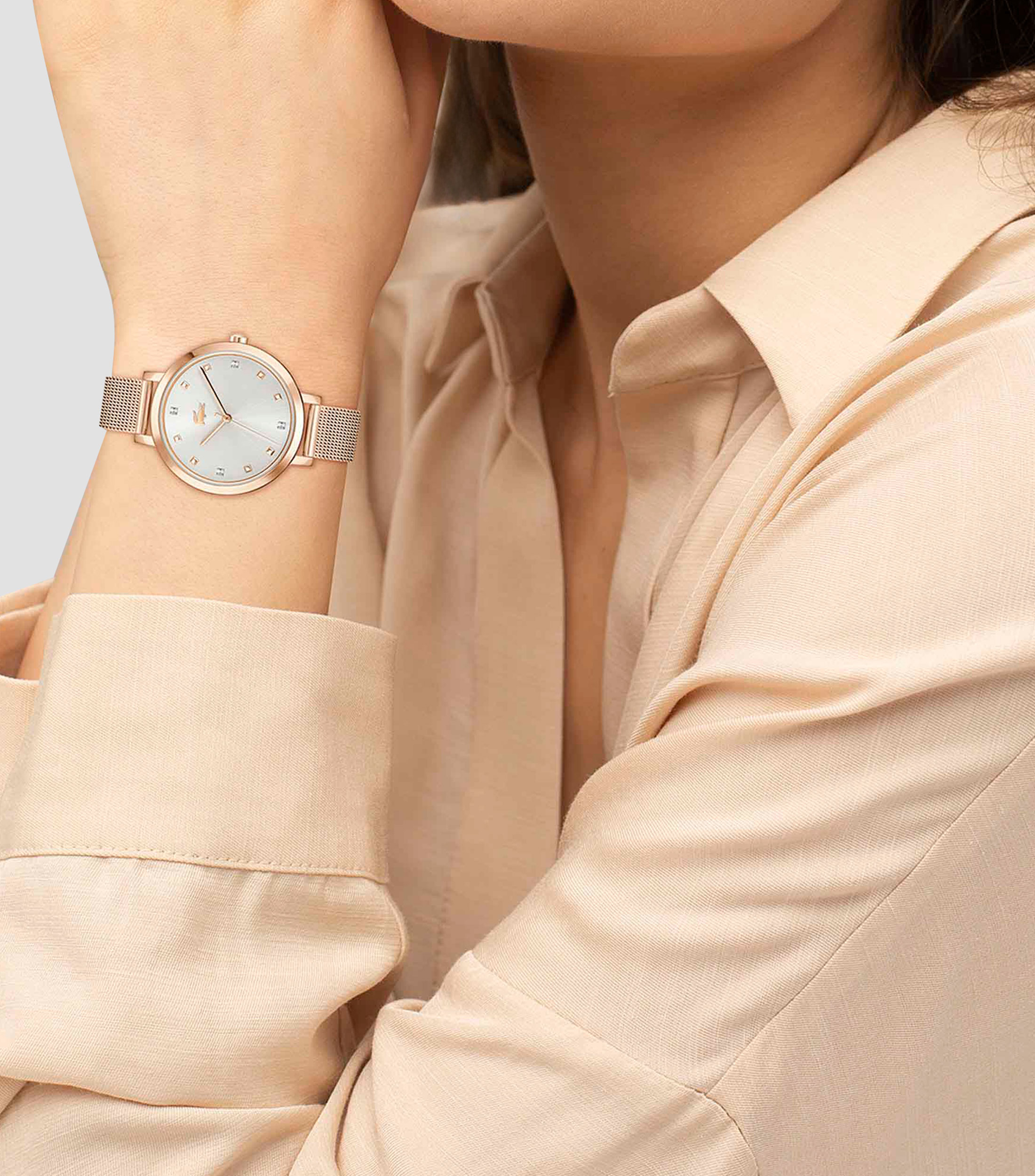 Reloj para Mujer Riga Casual Oro rosa