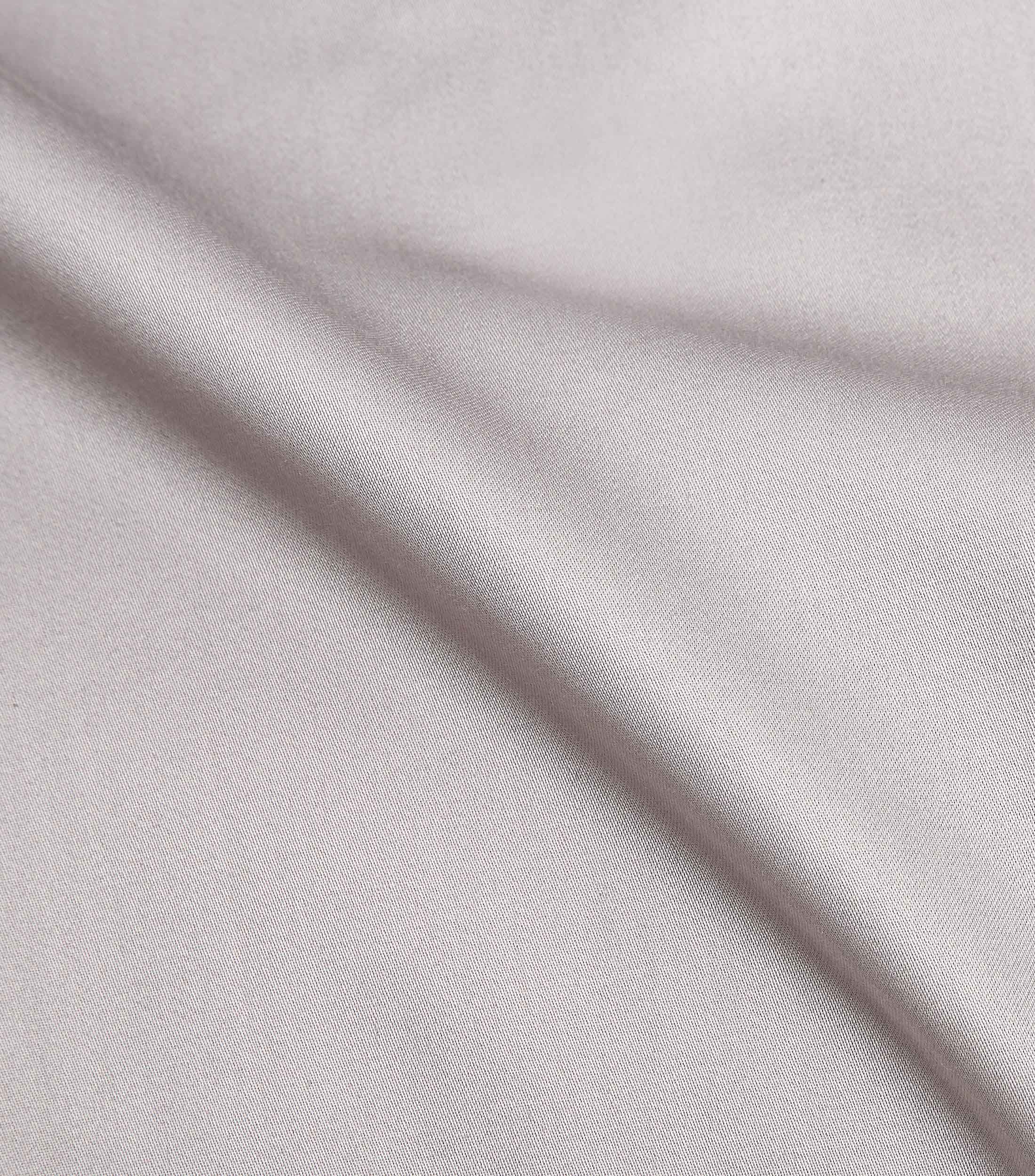 Juego de Fundas para Almohada Estándar de Algodón Pireo Grises