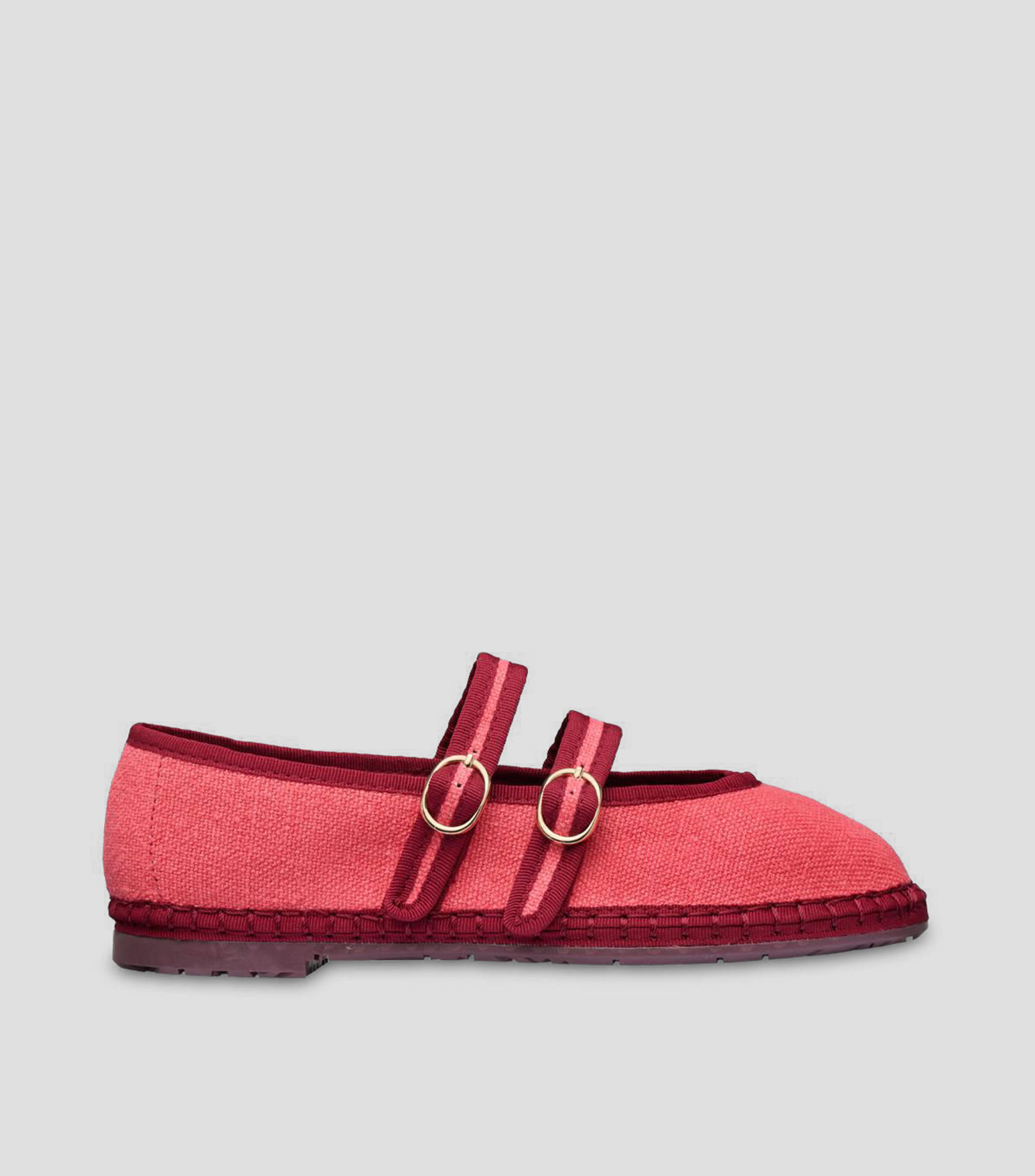 Flats Claire Cherry Mujer