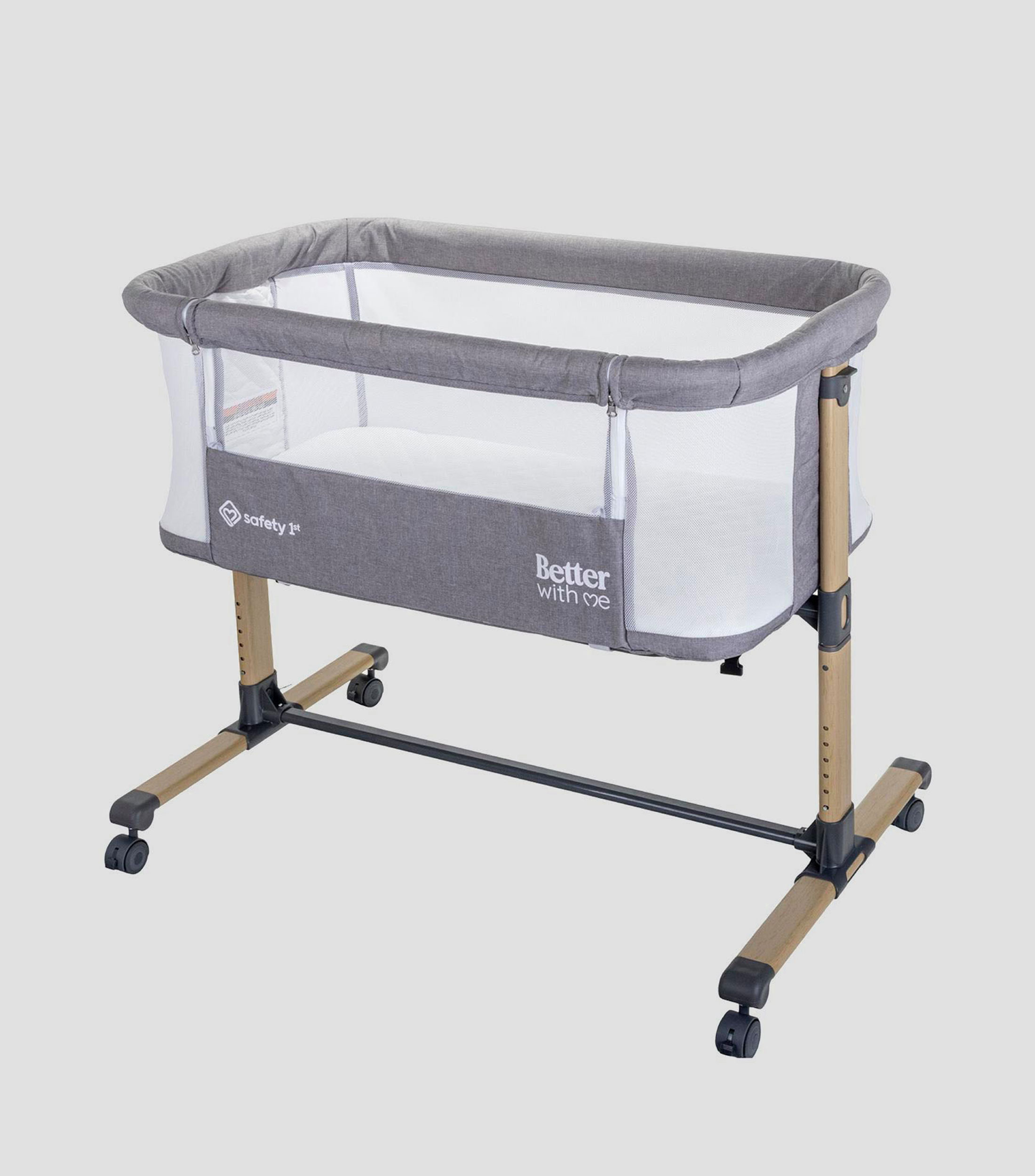Cuna colecho Better With Me Gris Unisex