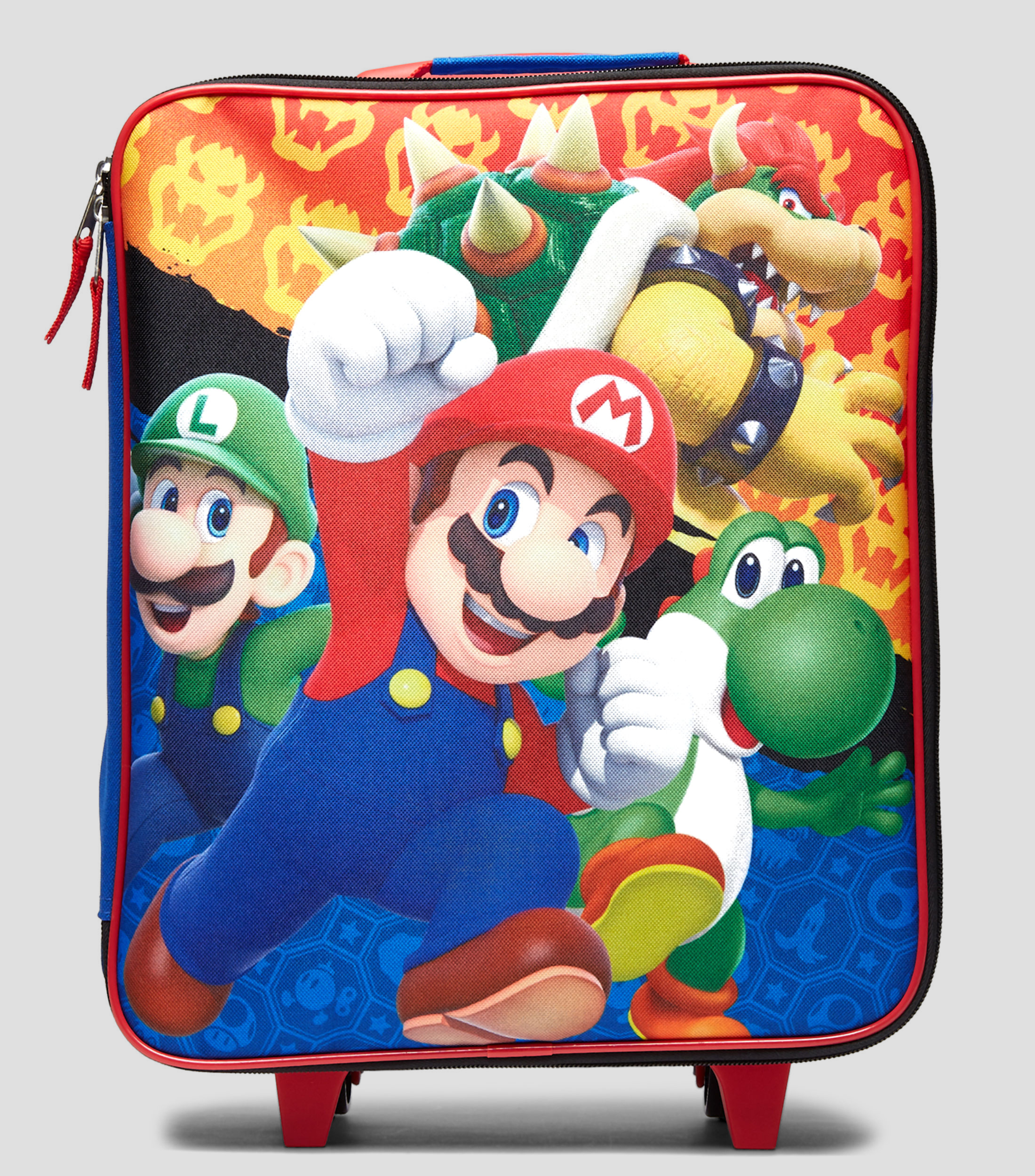 Mochila escolar con ruedas Super Mario Niño