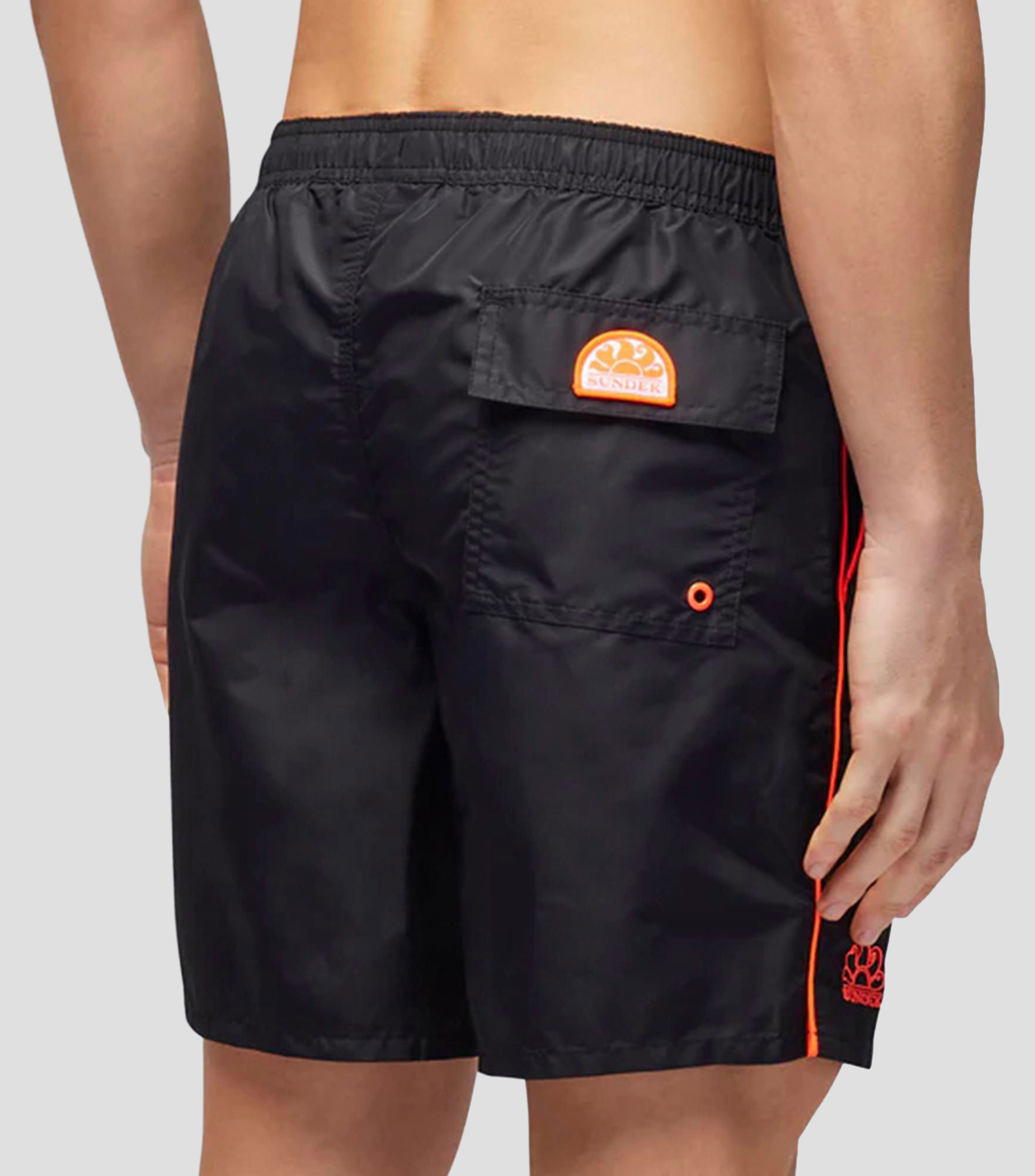 Traje de baño liso Hombre