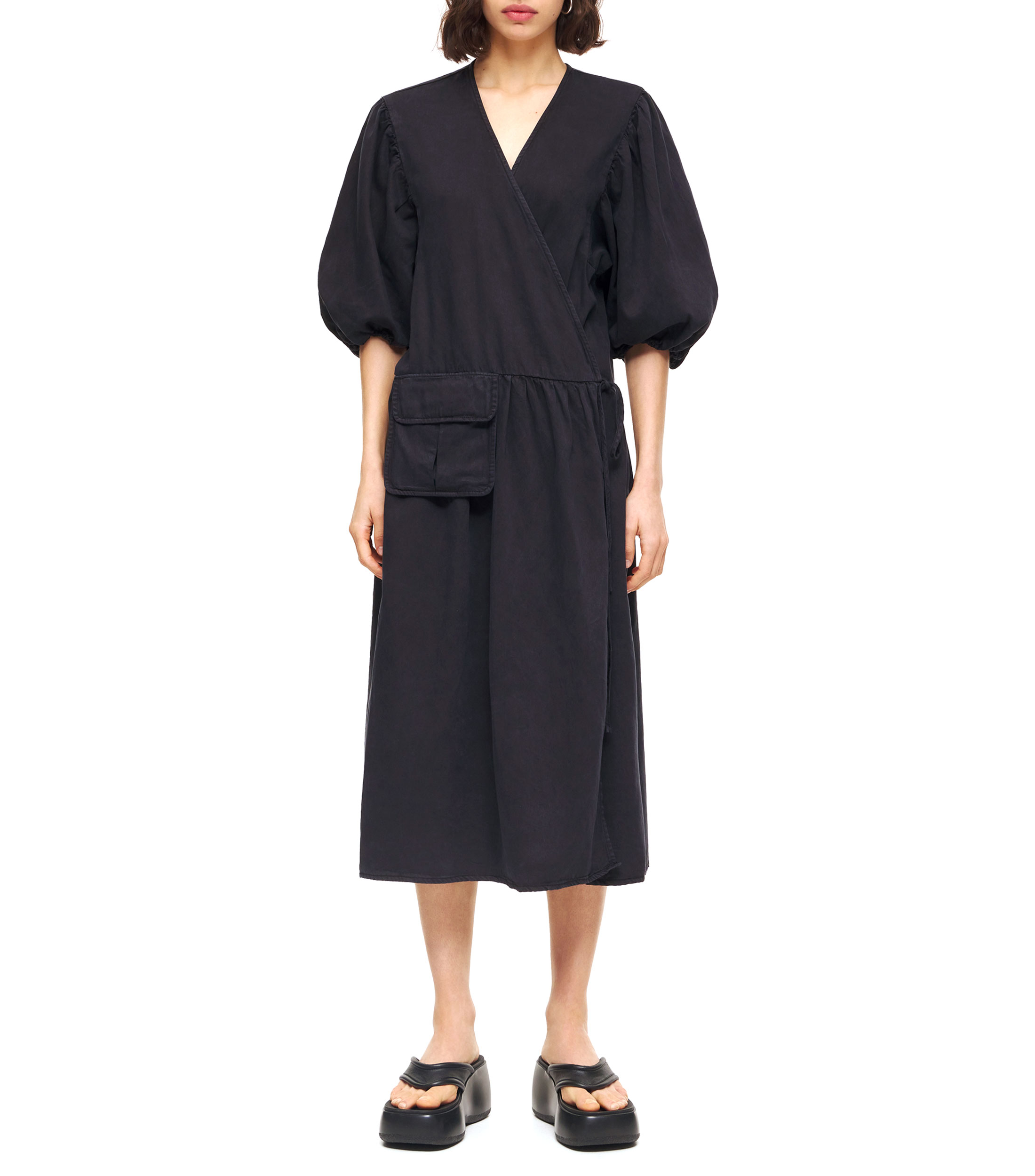 Bimba Y Lola - Long Sleeve Midi Dress