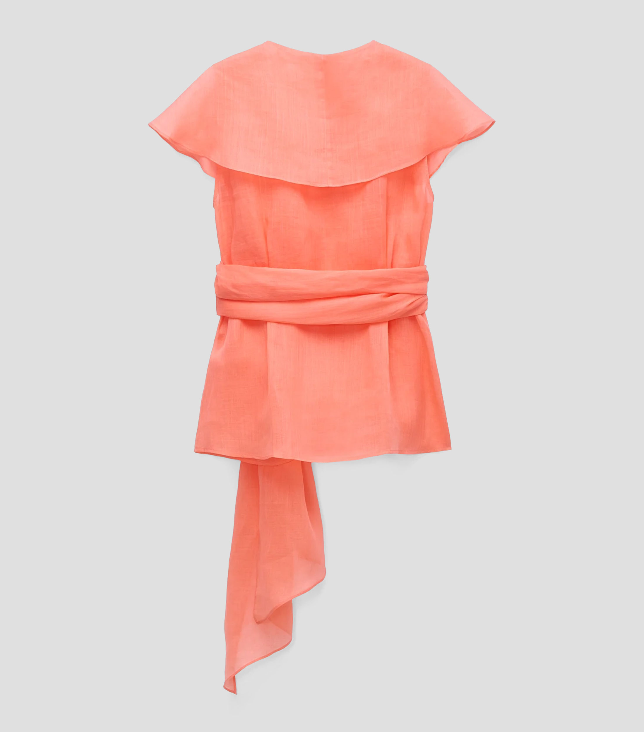 Blusa lisa manga corta Mujer
