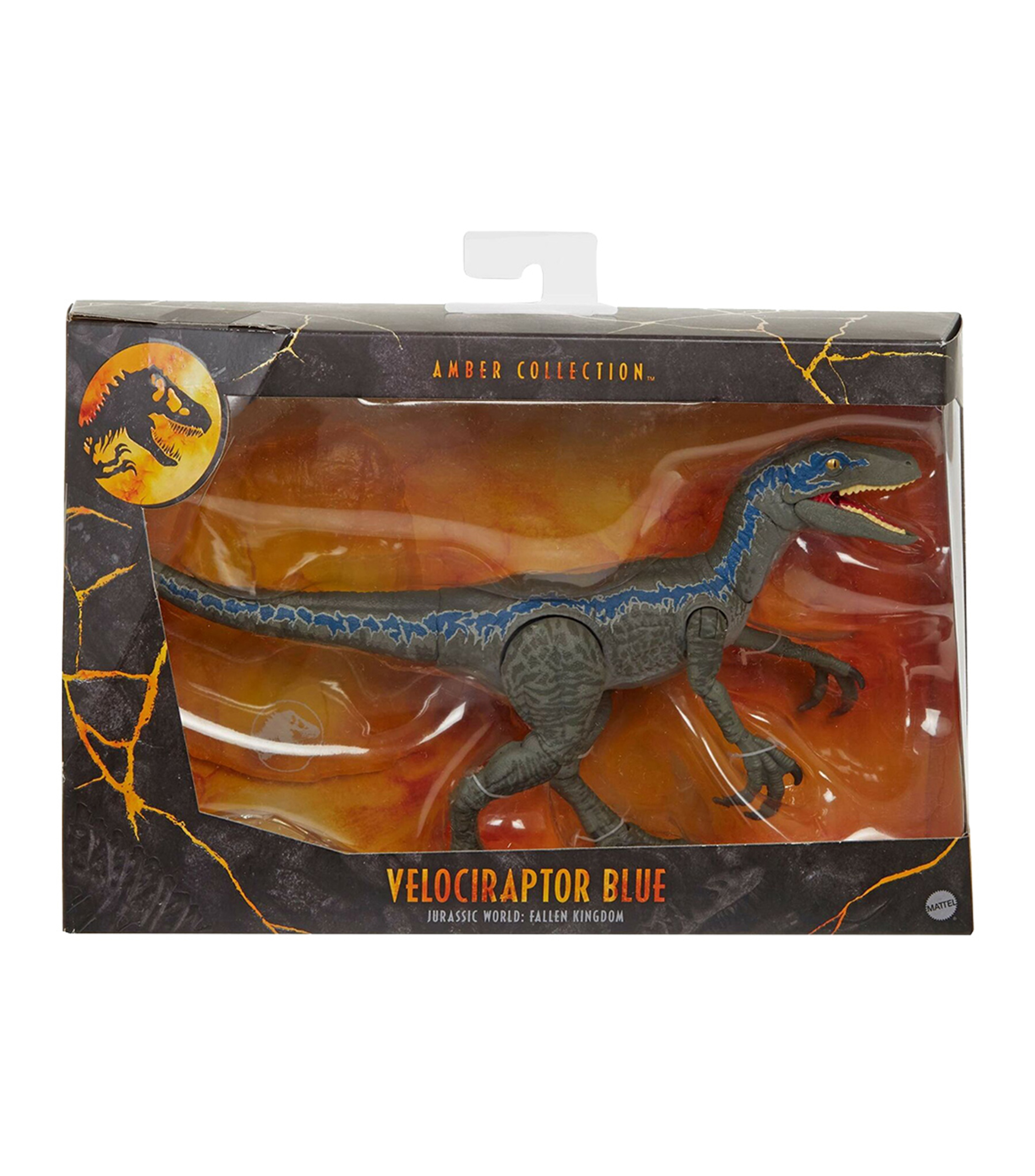 velociraptor blue de juguete