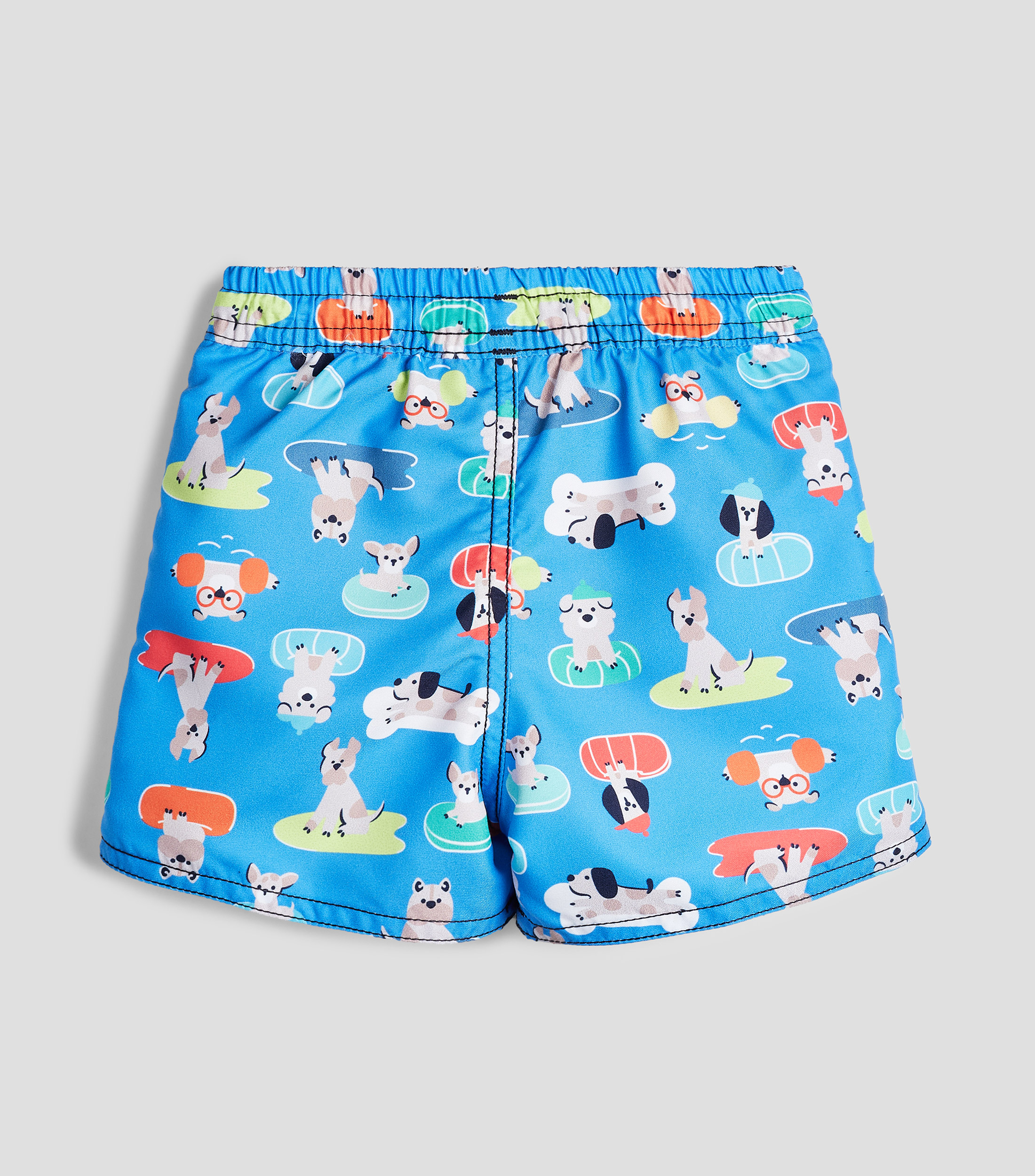 Traje de baño largo estampado Bebé