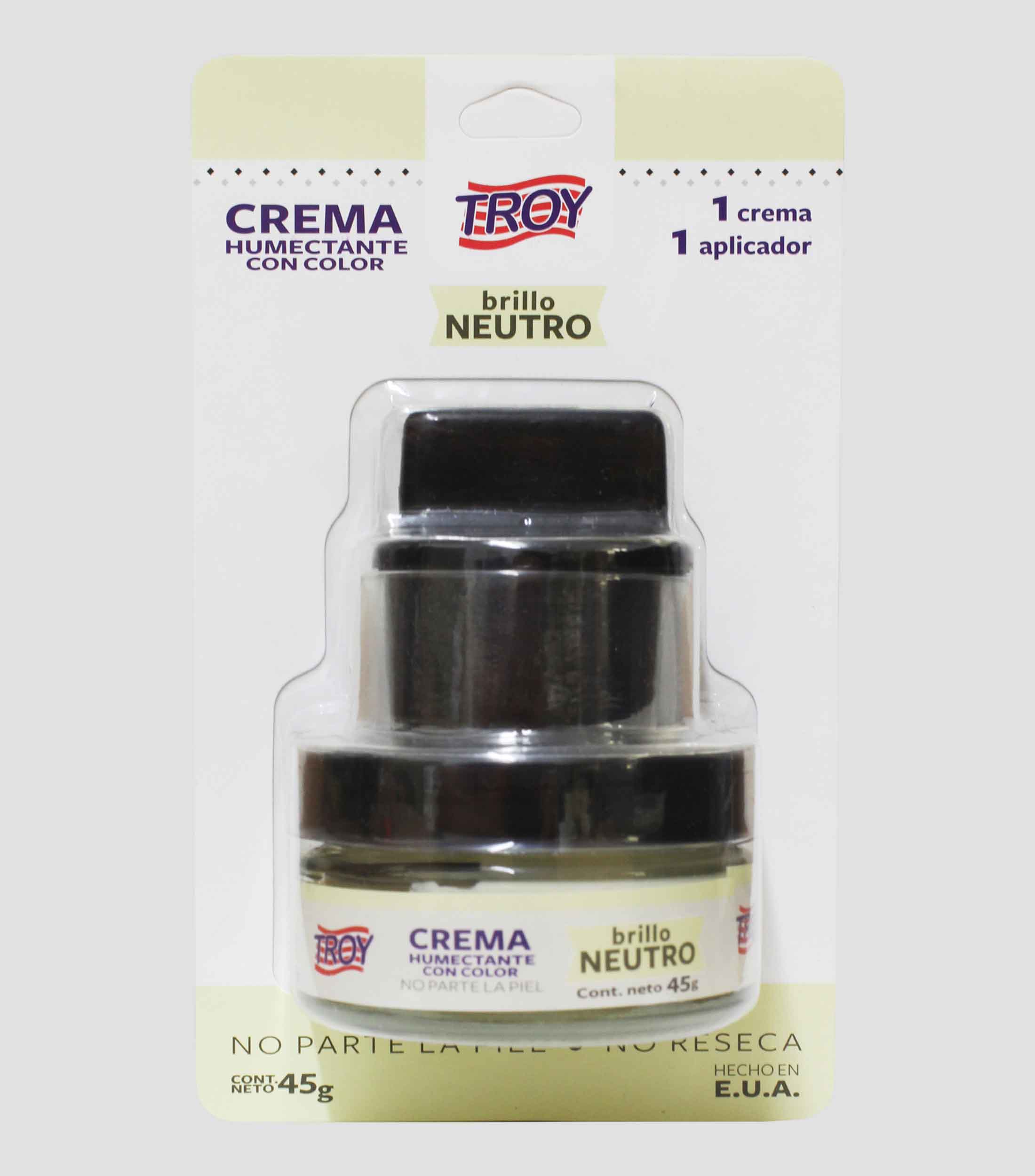 Crema autobrillante humectante para calzado de piel, 50 gr