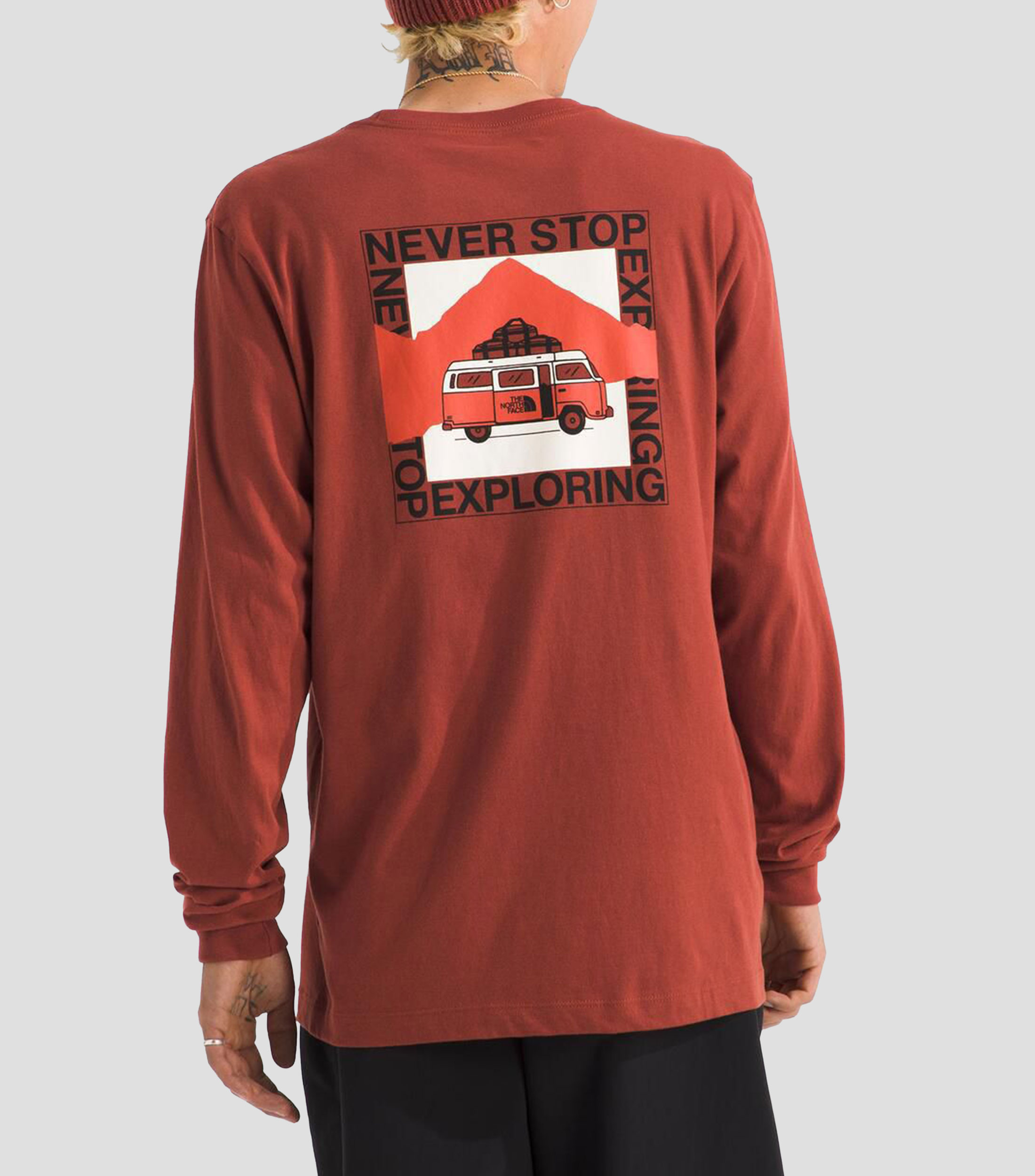 Playera casual Escape The City con estampado Hombre