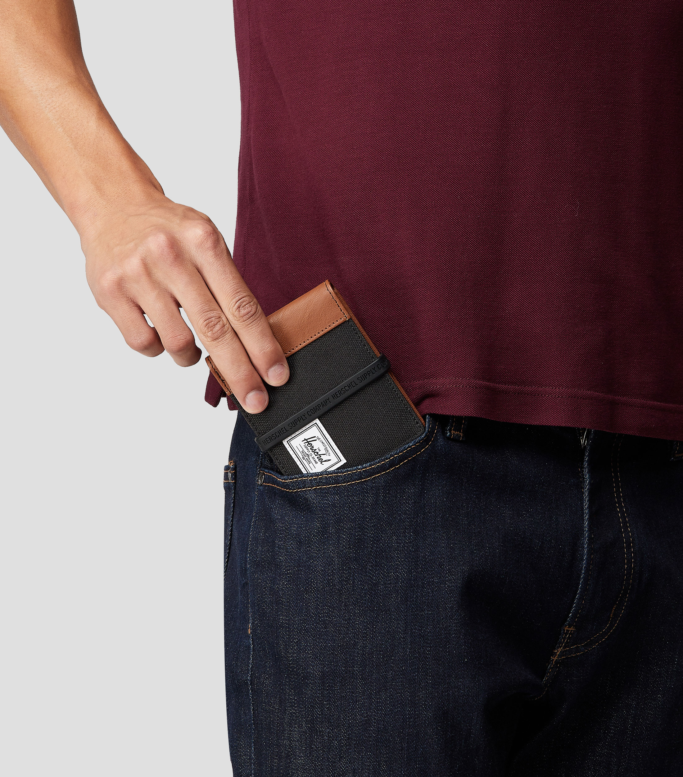 Cartera azul Hombre