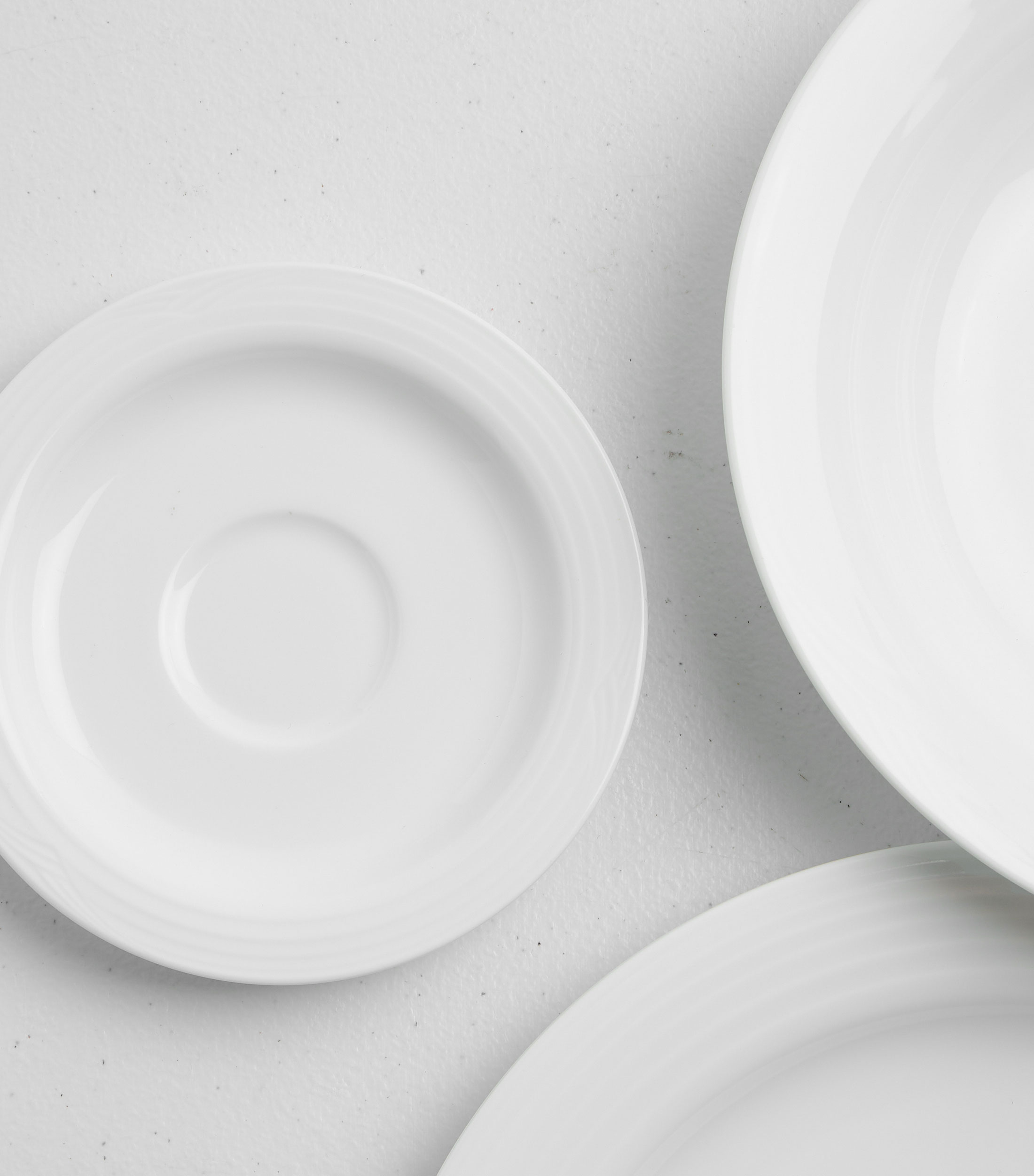 Plato para Taza Espresso Arctic White